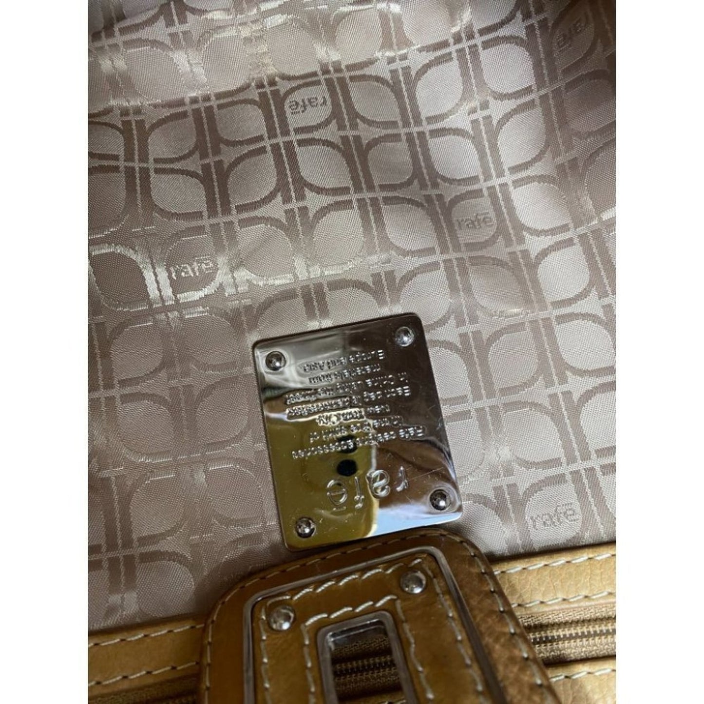 Rafe Tan Large Leather Shoulder/Crossbody Bag