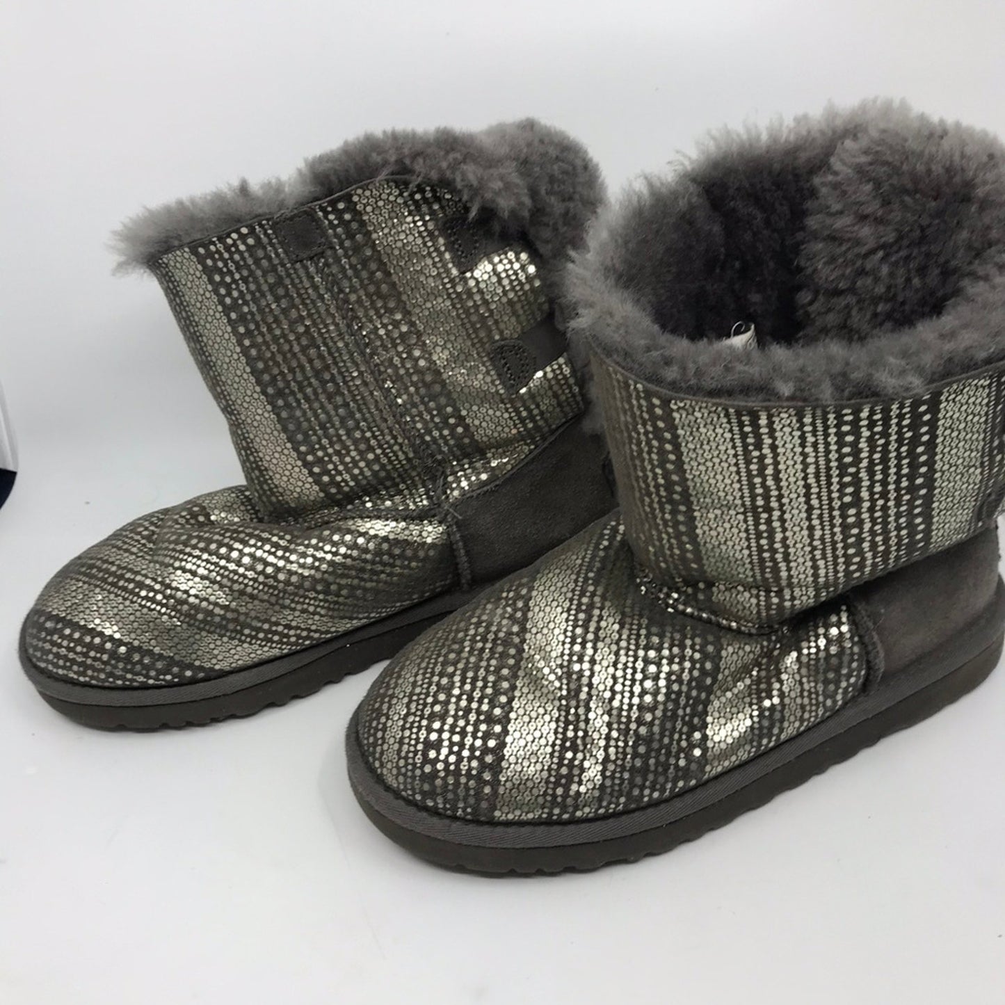 Mid UGG Gray Boots Size US 6