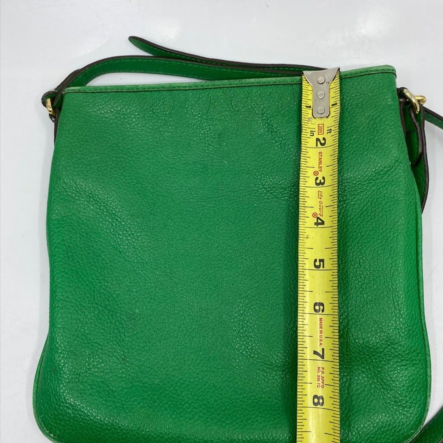 RALPH LAUREN Green Medium leather Cross-body