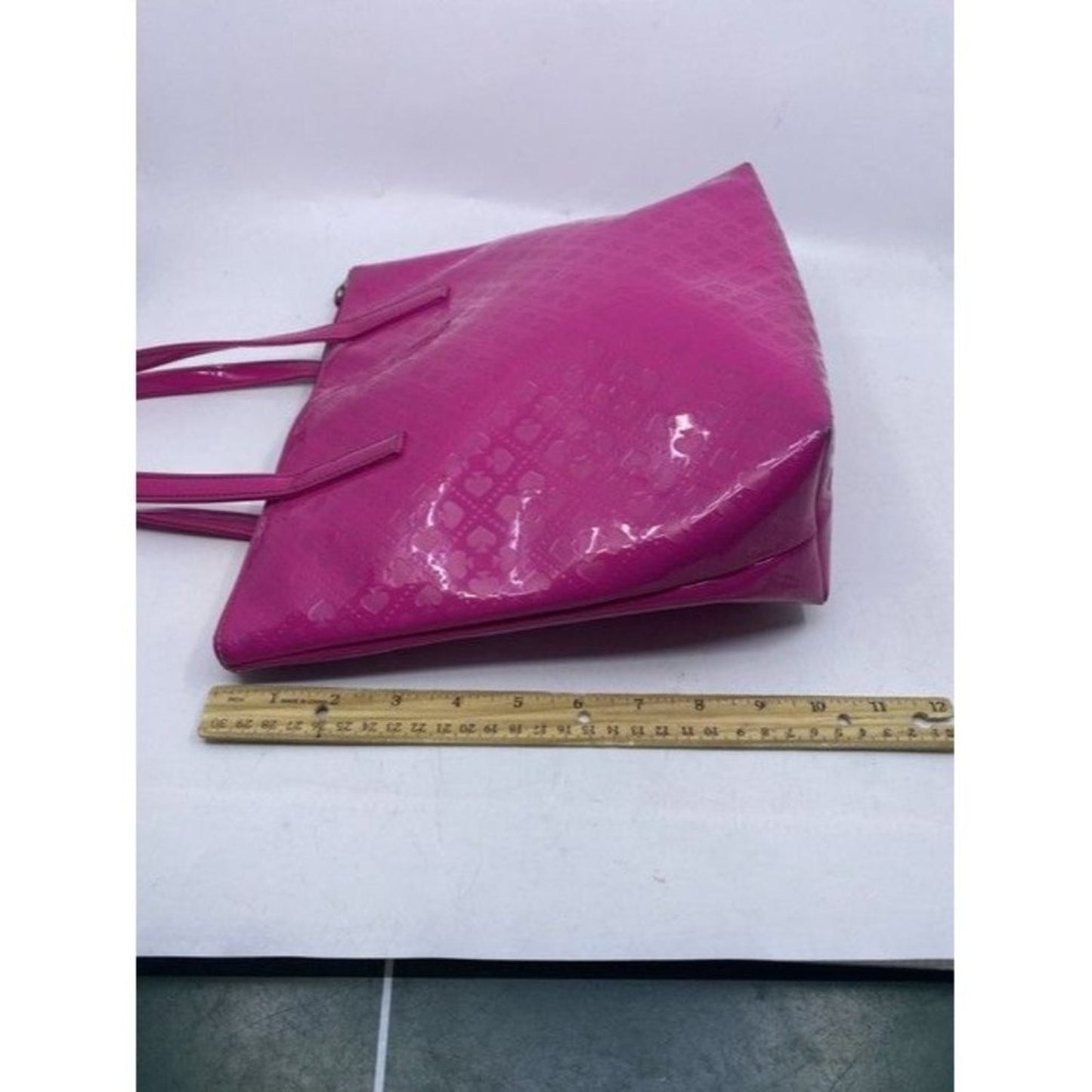 Kate Spade Emerald Avenue Snapdragon Pink Synthetic Shoulder Bag