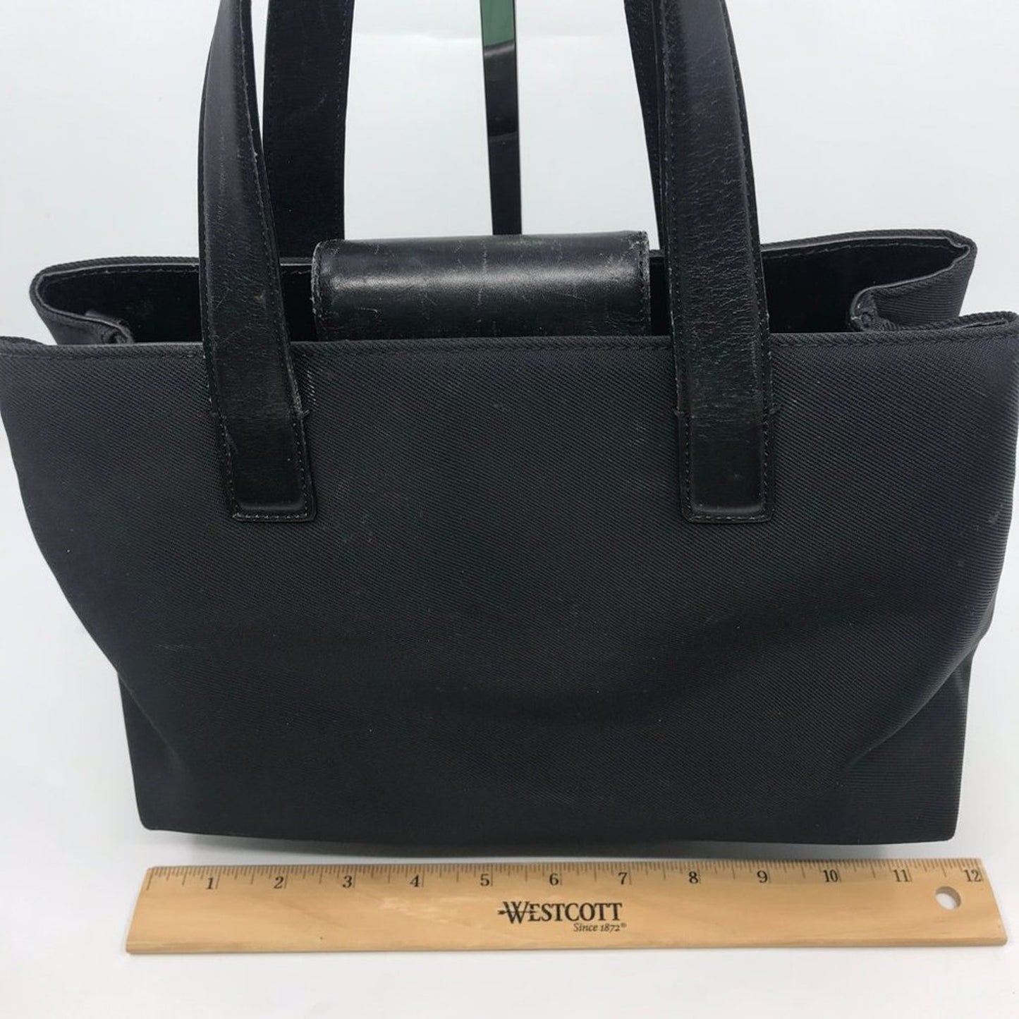 Coach Black Fabric Mini Purse