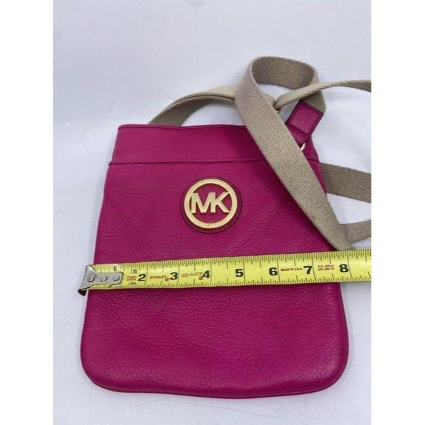 michael kors small pink cross body bag