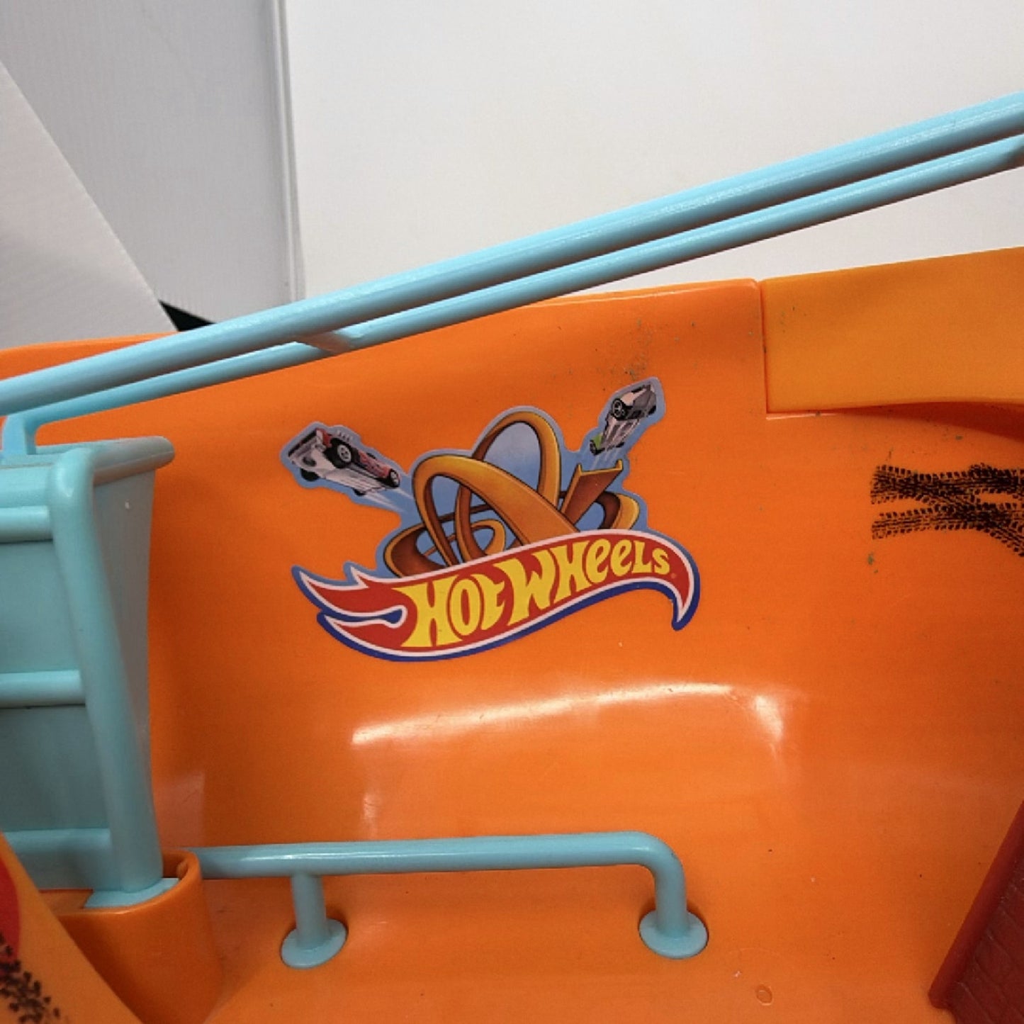 Orange Hot Wheels City Downtown Skate Park Playset