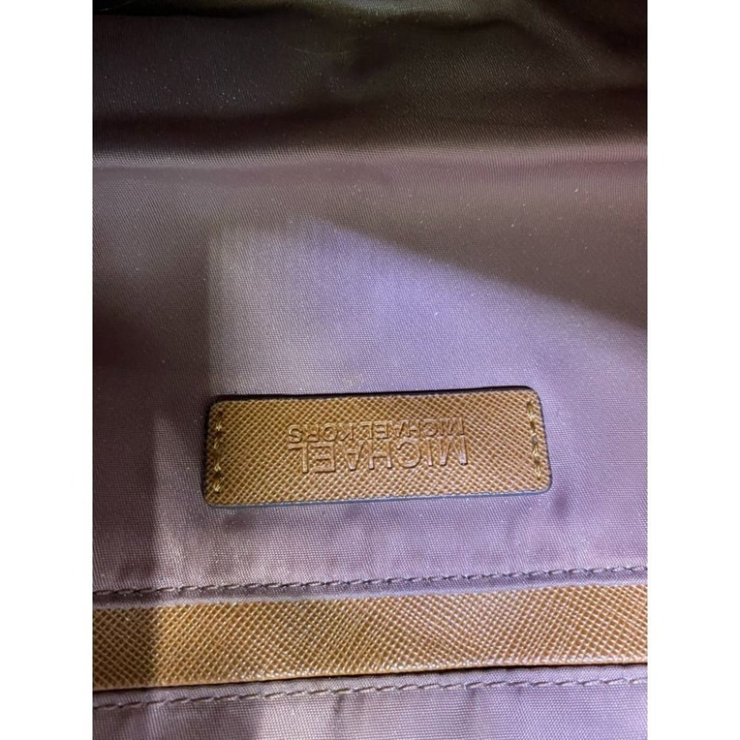 Michael Kors Maroon Nylon Tote Bag