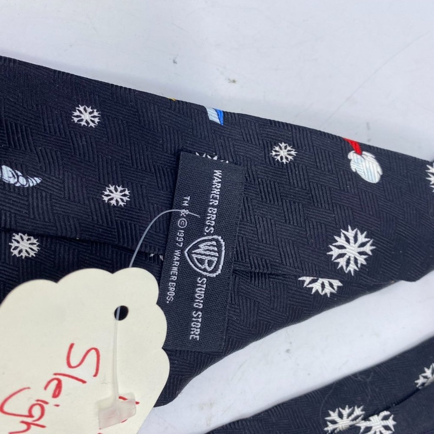 Looney Tunes Mania Christmas Sleigh Tie