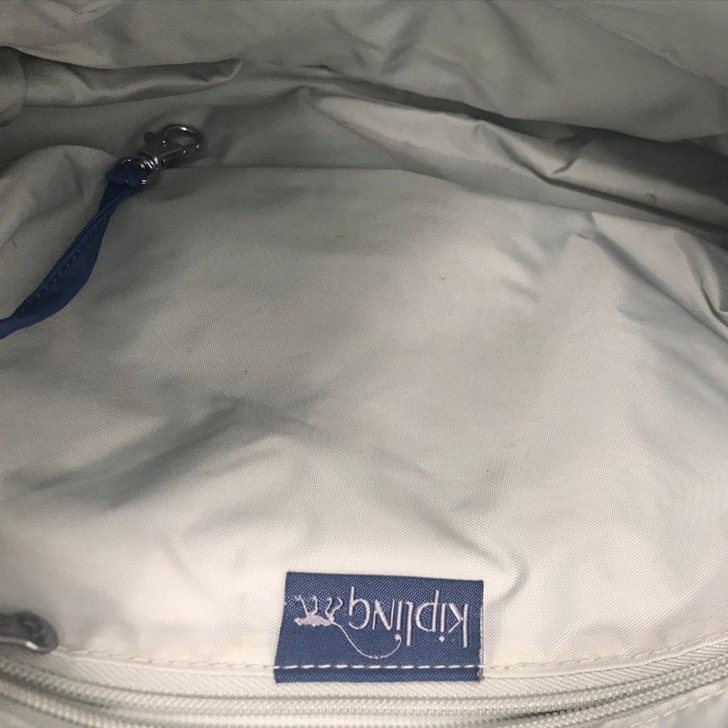 Kipling Blue Nylon Medium Crossbody Bag