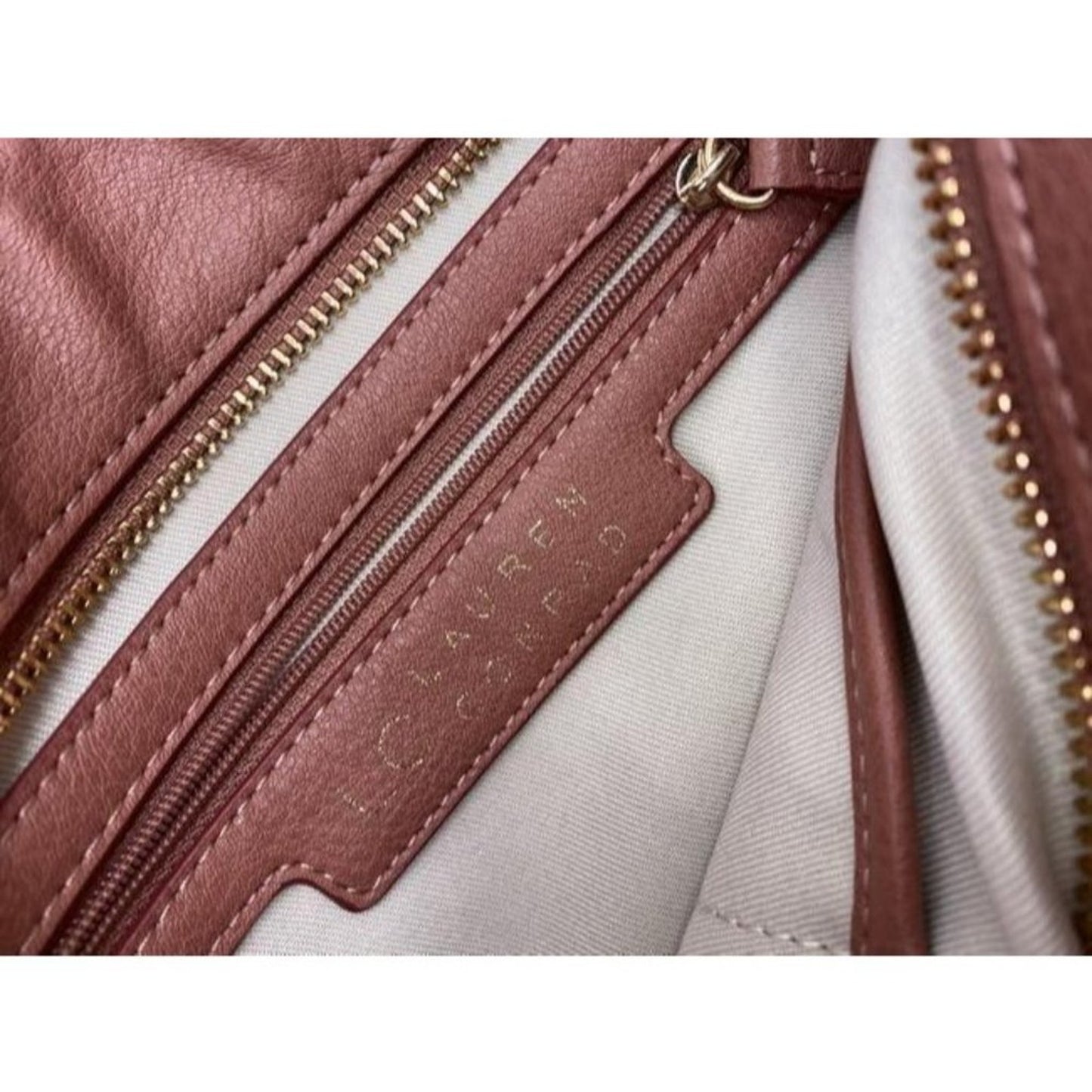 lc lauren conrad orange cross body bag