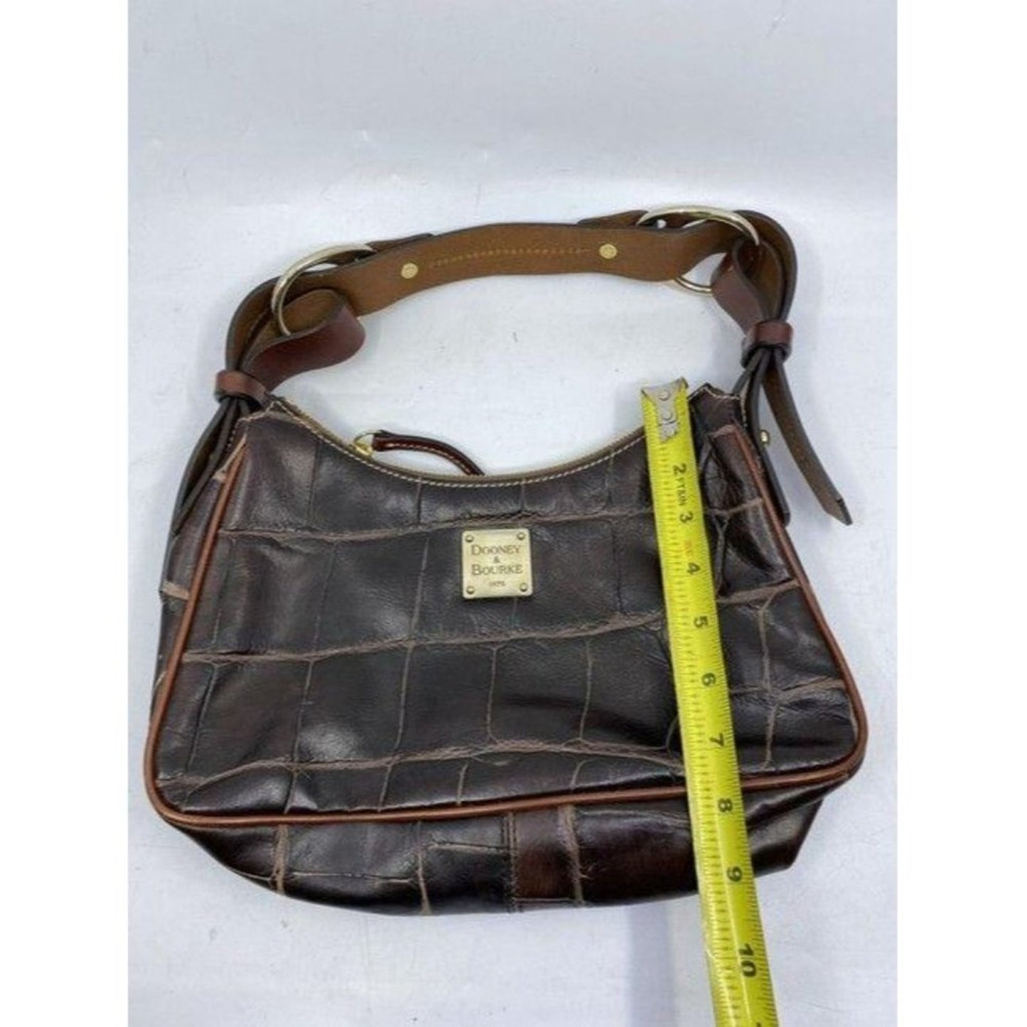 dooney and bourke animal print handbag small brown