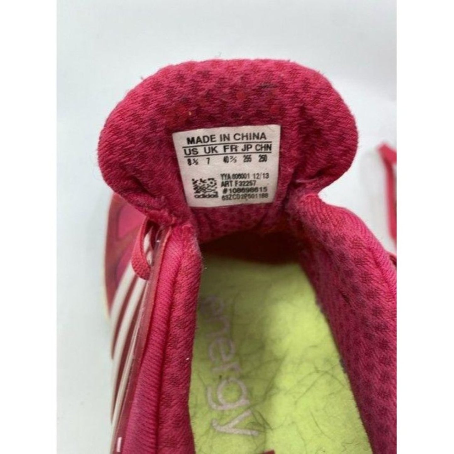 adidas pink energy boost sneakers size us