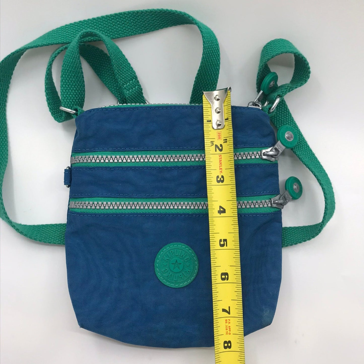Kipling Blue Nylon Small Crossbody Bag