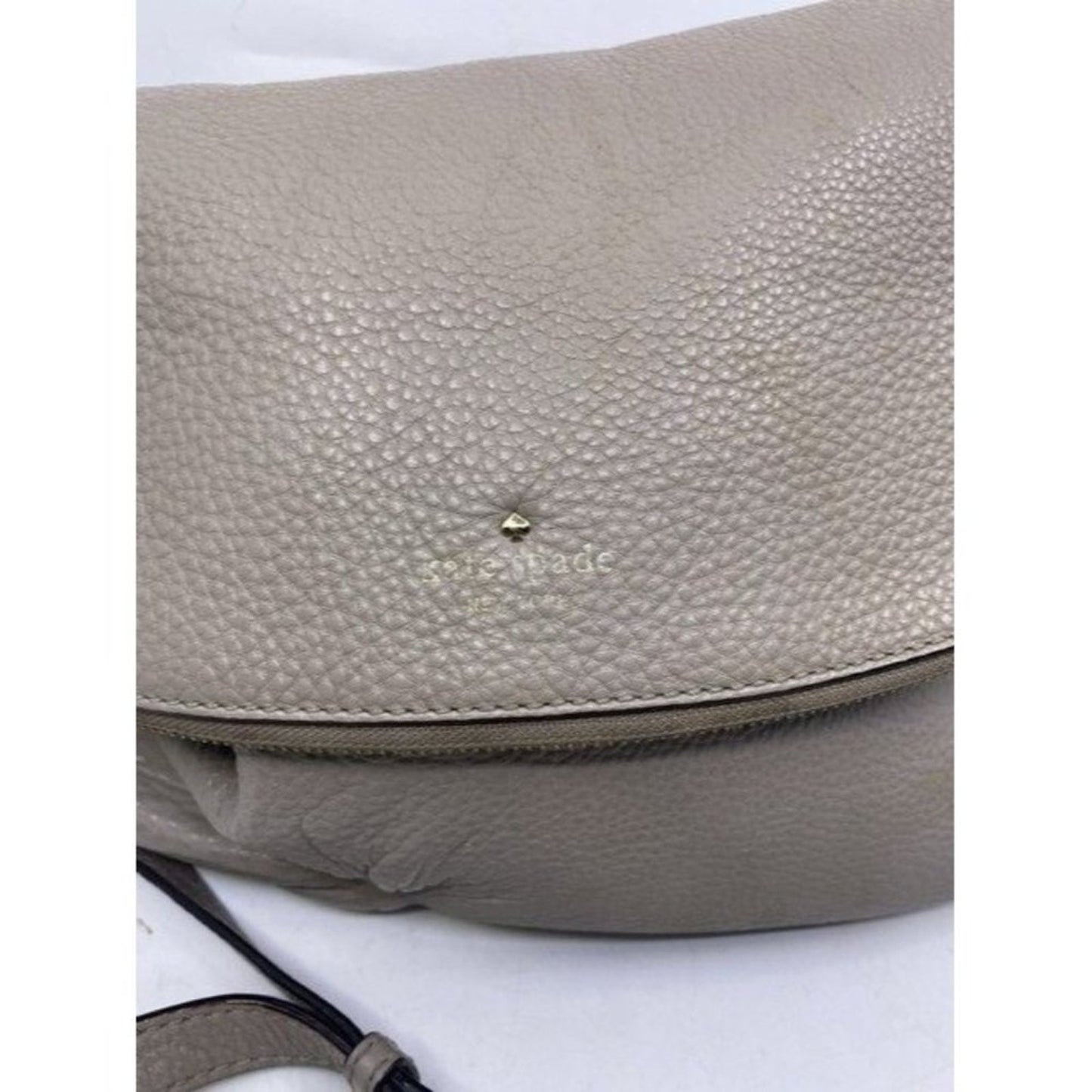 Kate Spade Dual Purpose Beige Leather Cross Body Bag
