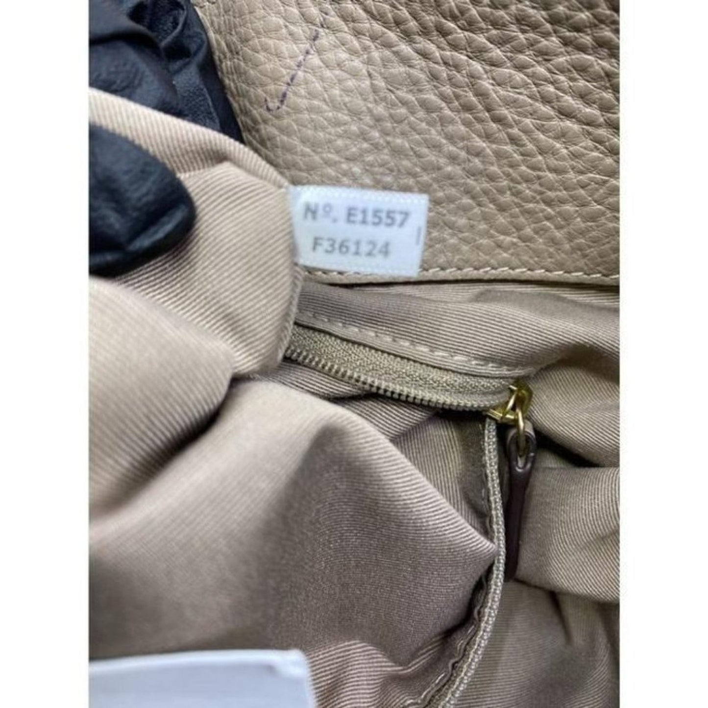 coach large eddie triple compartment tan leather s