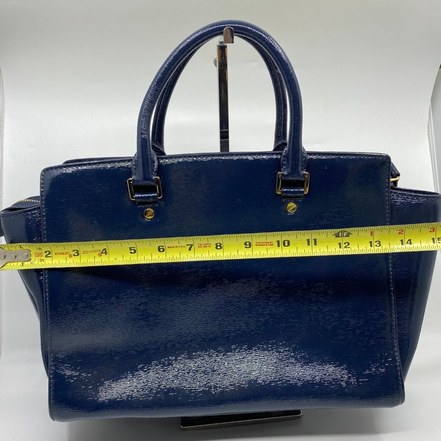 Michael Kors L Blue Leather Crossbody/Handbag
