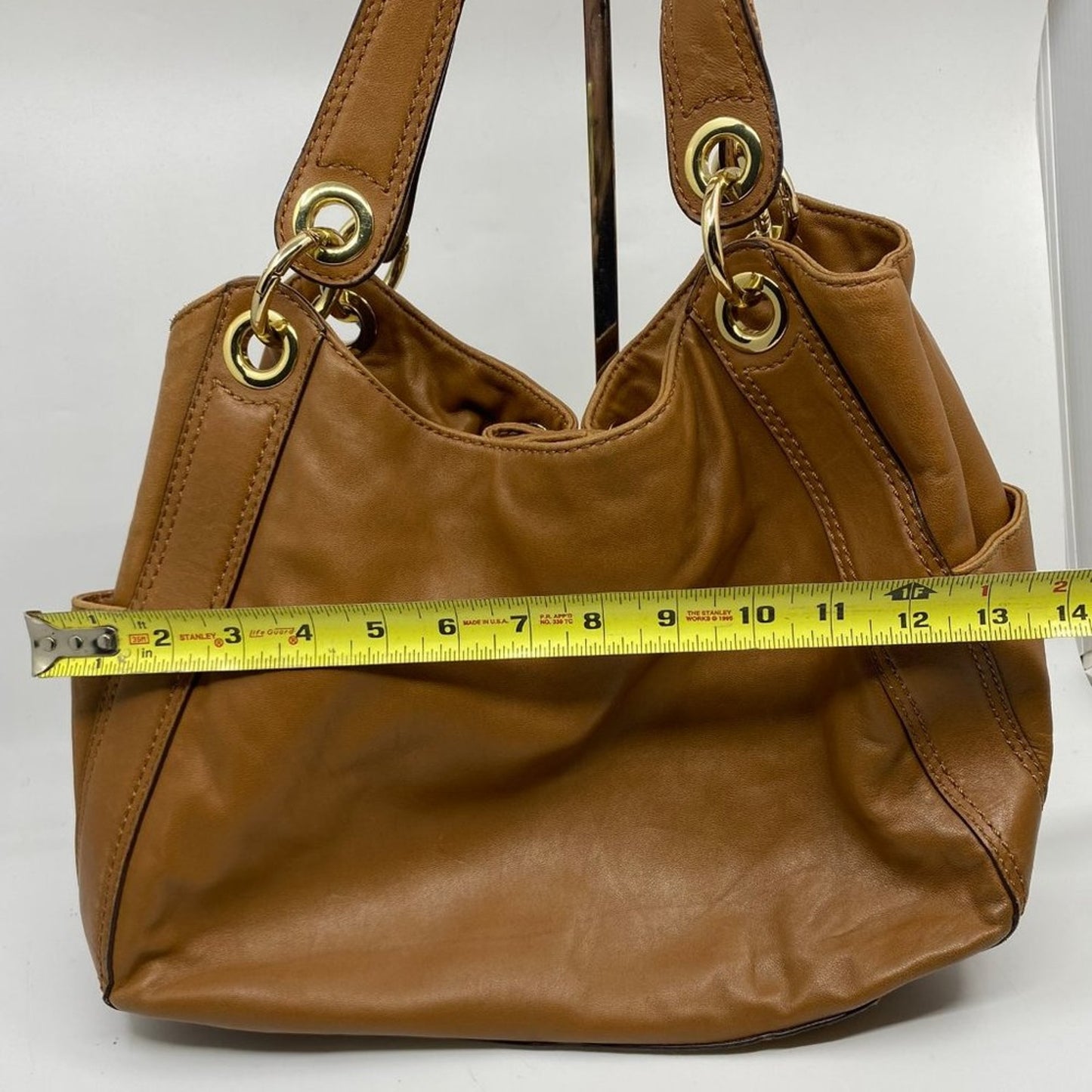 Michael Kors Medium Brown Leather Shoulder Bag