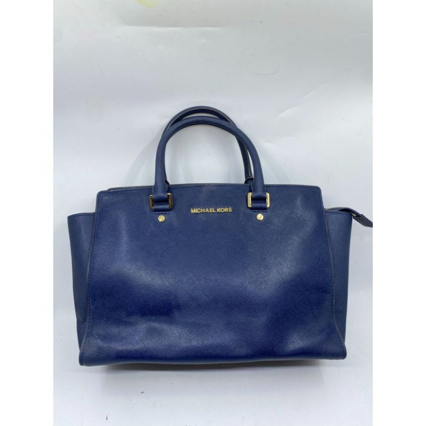Michael Kors Blue Selma Bag MSRP $390