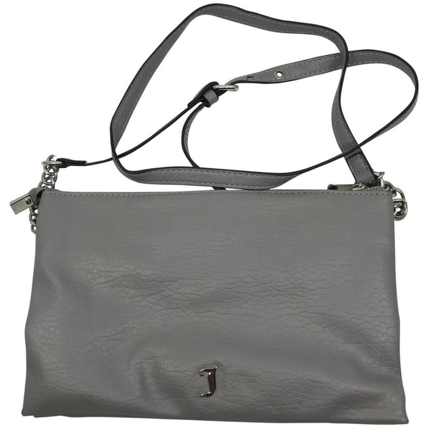 Juicy Couture Gray Leather Crossbody Bag
