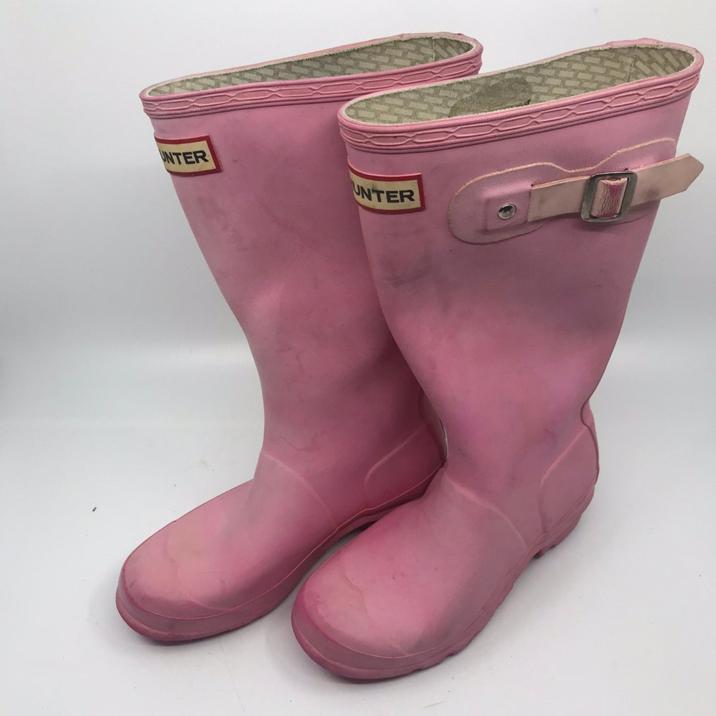 Unisex Hunter Boots Pink Size US 2M/3F
