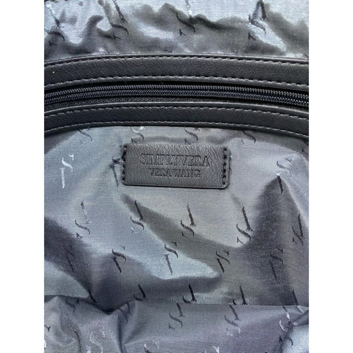 Simply Vera Vera Wang Faux Leather Shoulder Bag