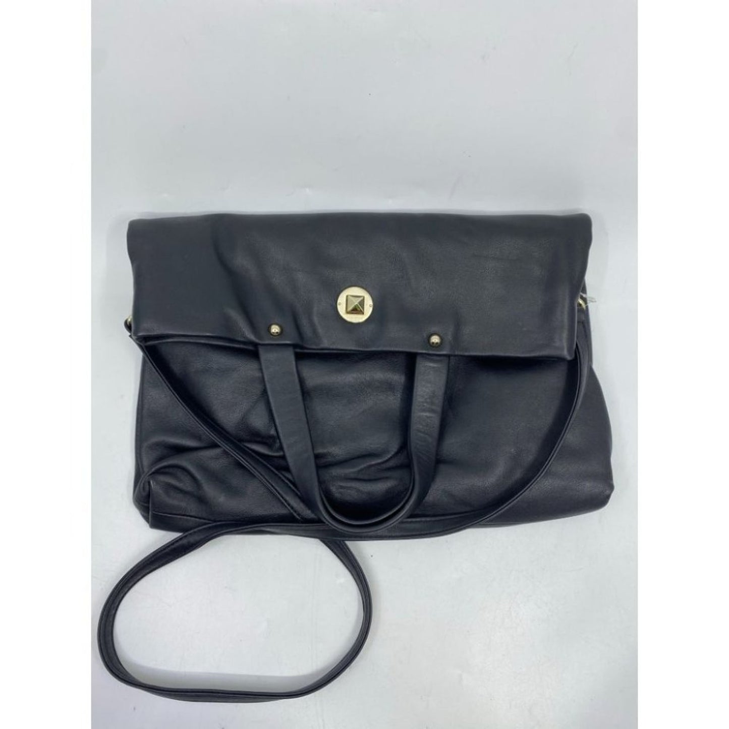KATE SPADE Leather Fold Over Handbag/ Crossbody