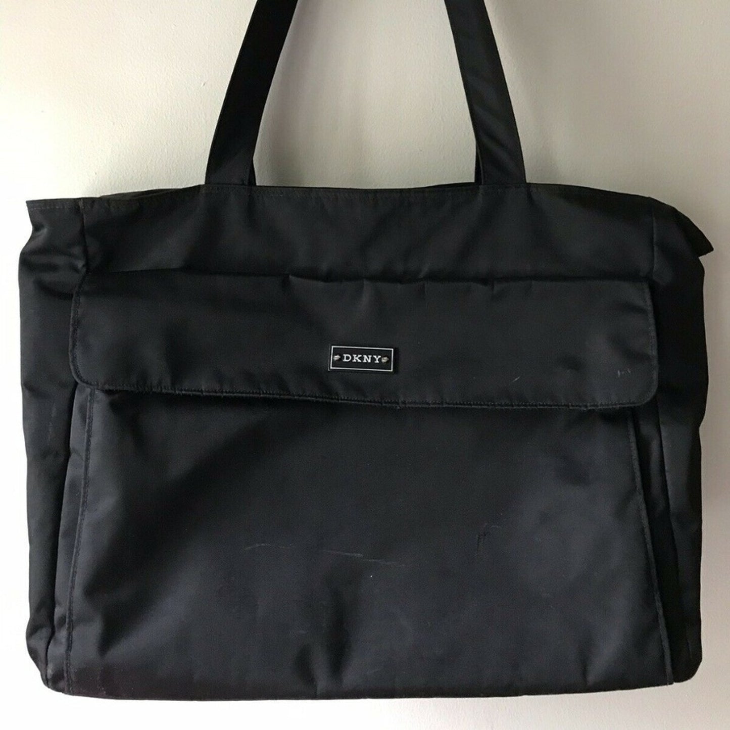 DKNY Black Large Nylon Bag