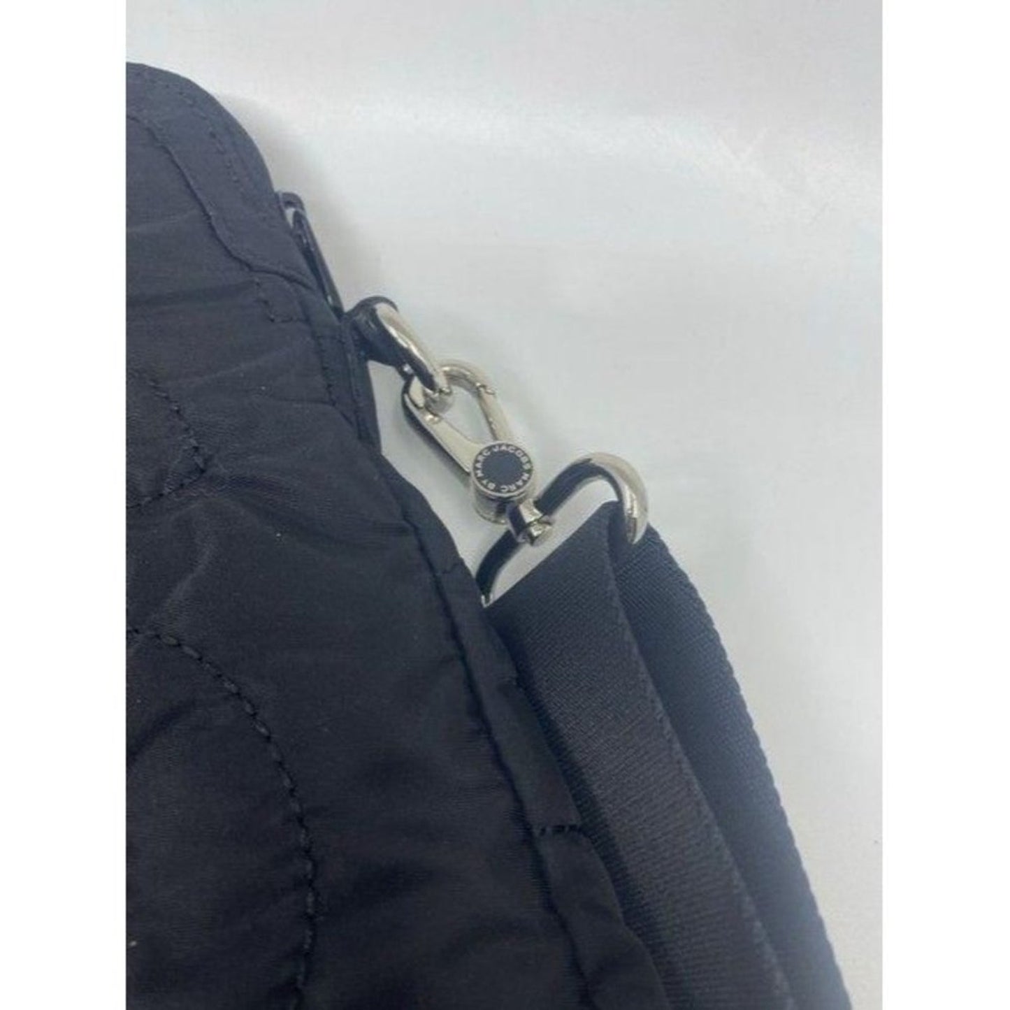 marc jacobs padded device black nylon cross body b