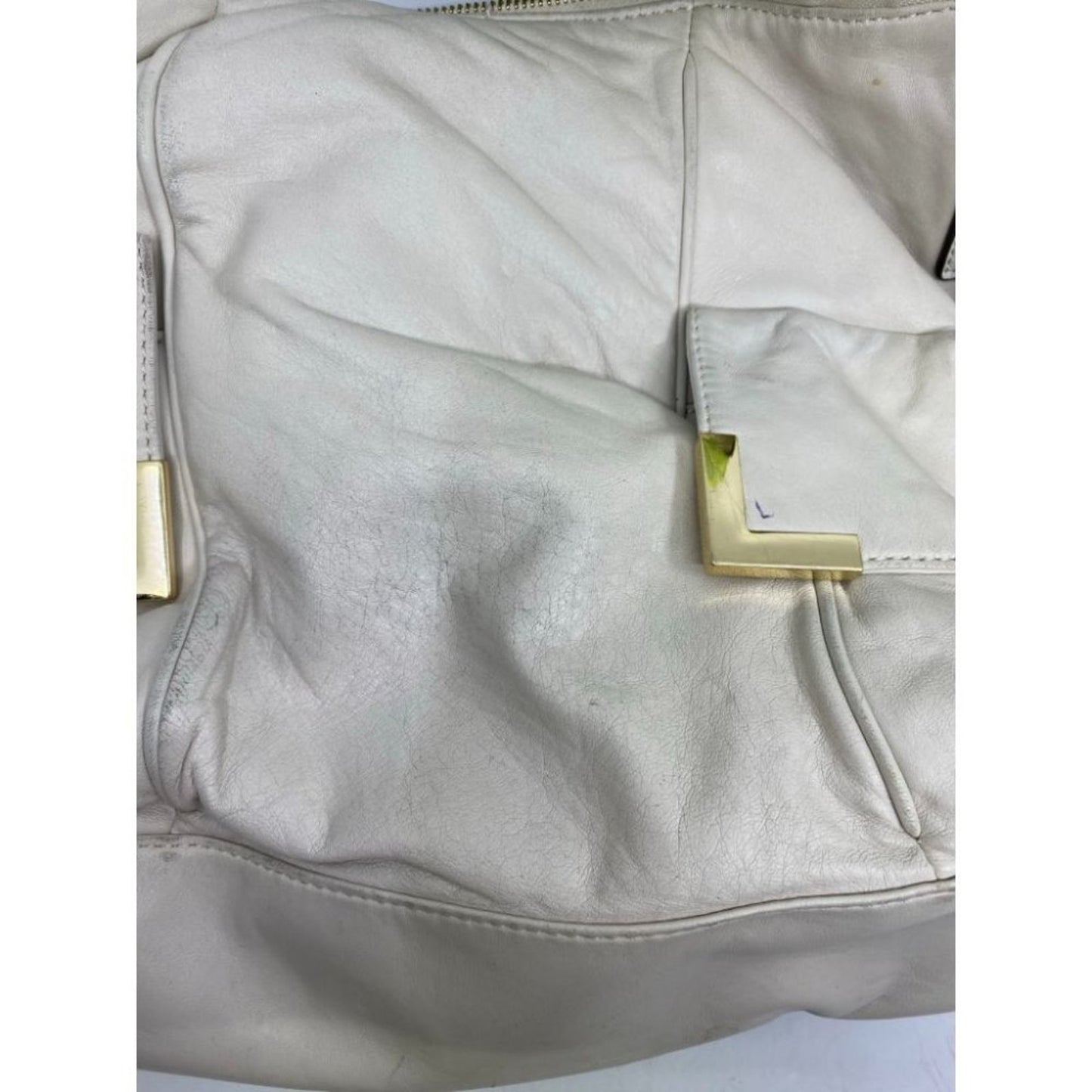 Michael Kors White Large Hobo Bag