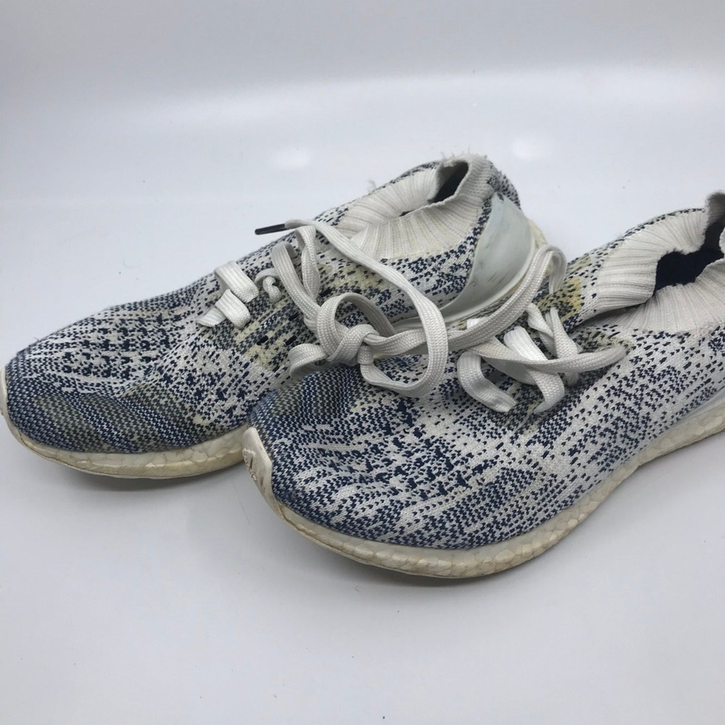 Adidas Ultra Boost Gray White Sneakers Size 6F/5M