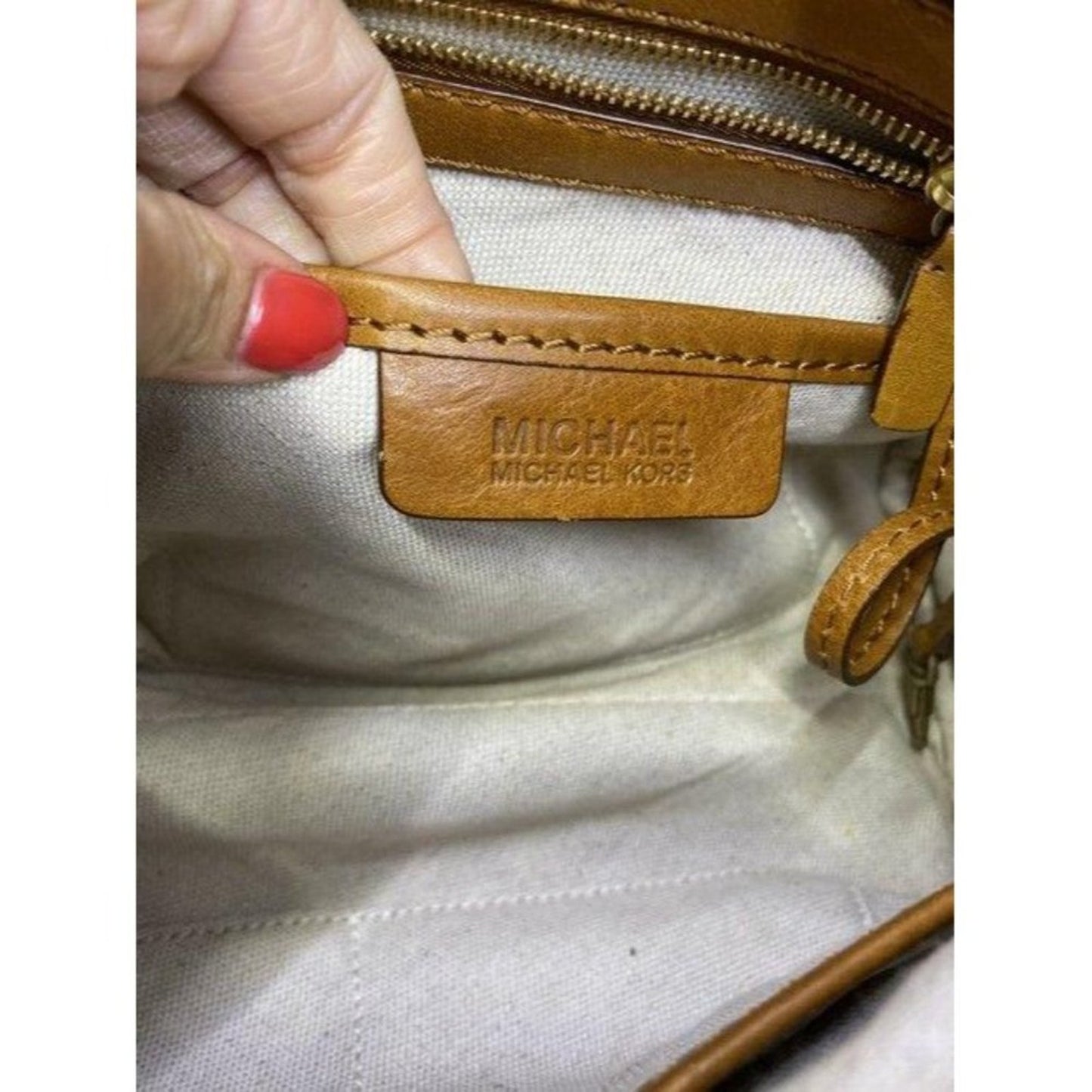 michael kors bowling bag brown tote