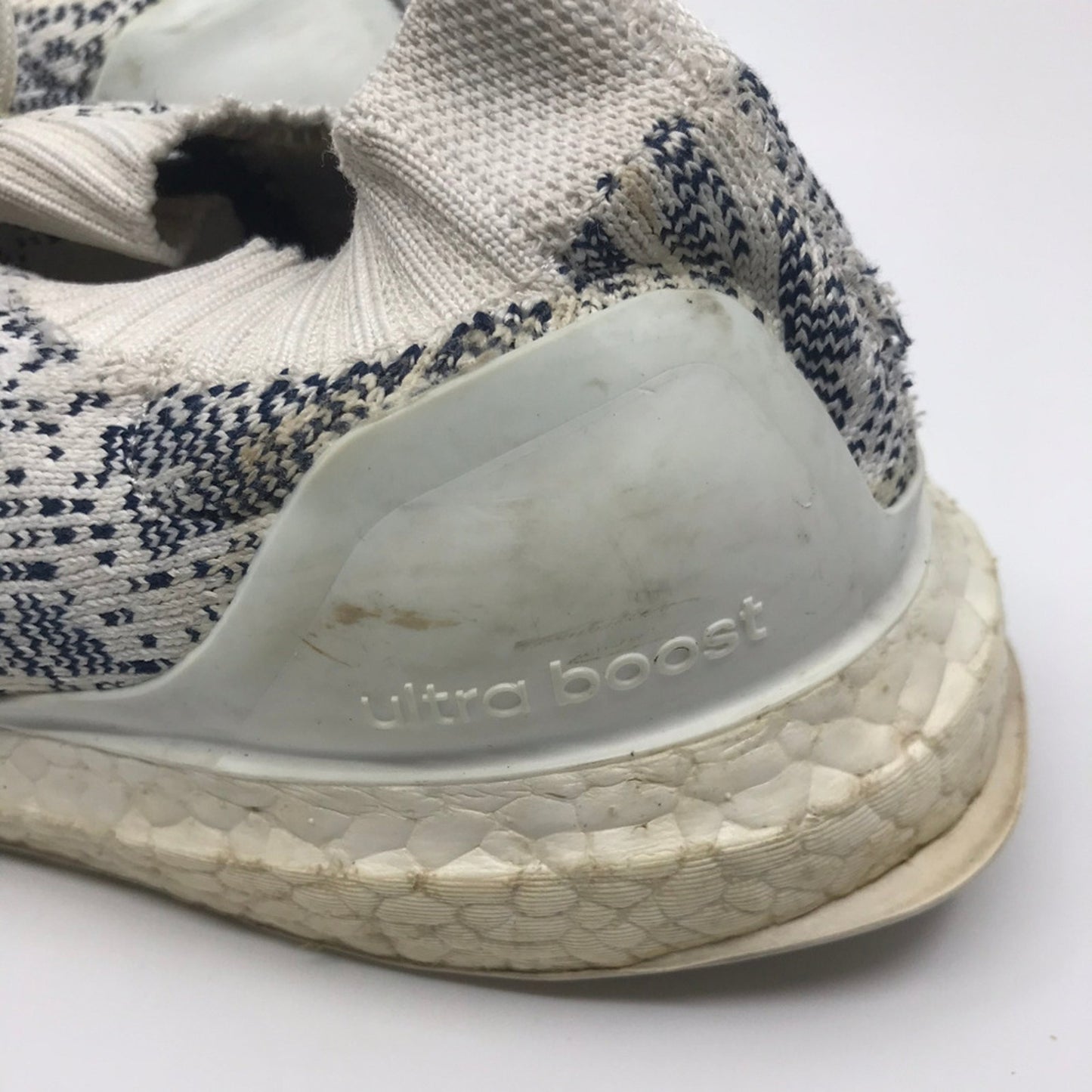 Adidas Ultra Boost Gray White Sneakers Size 6F/5M
