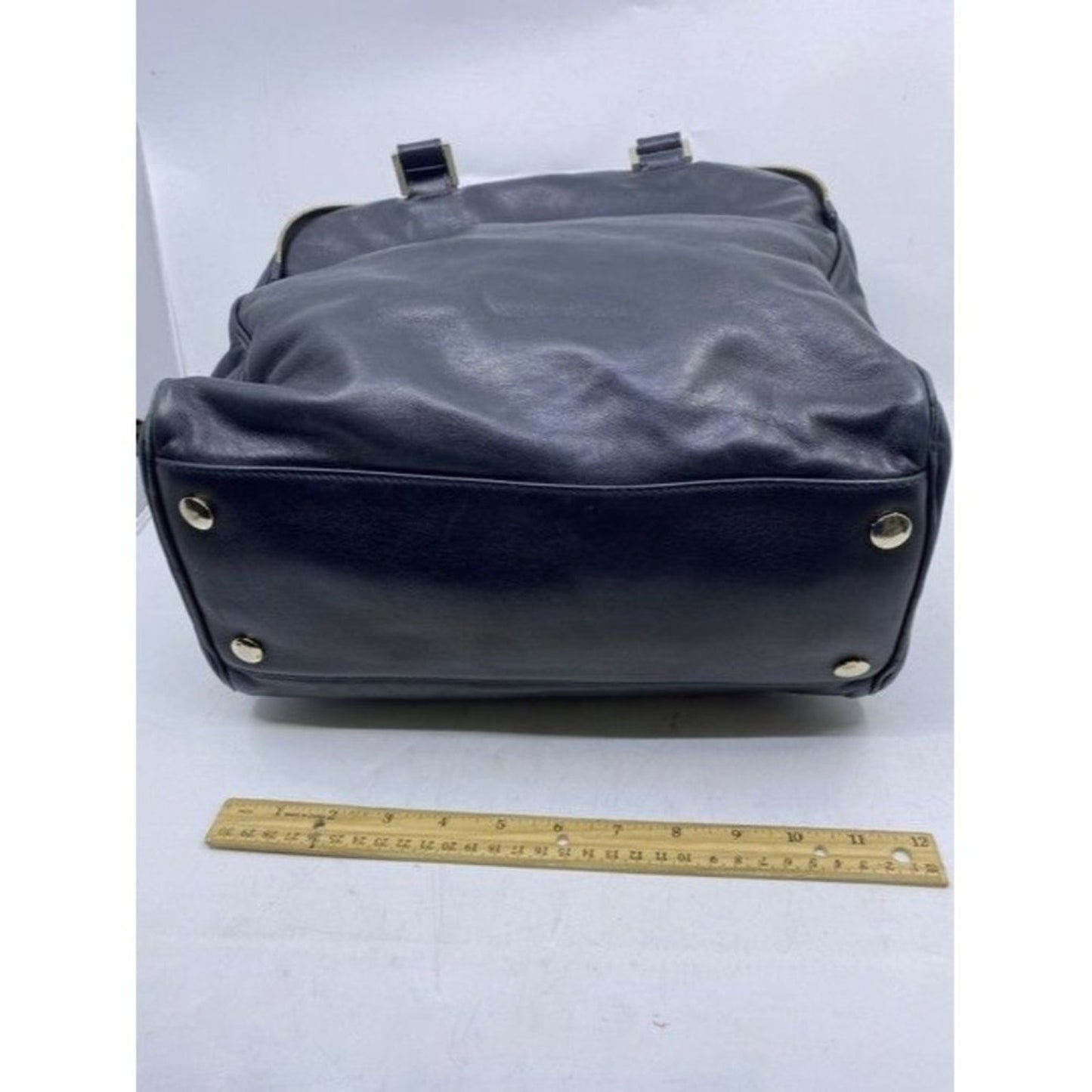 Jimmy Choo Justine Handbag Black Leather Shoulder Bag