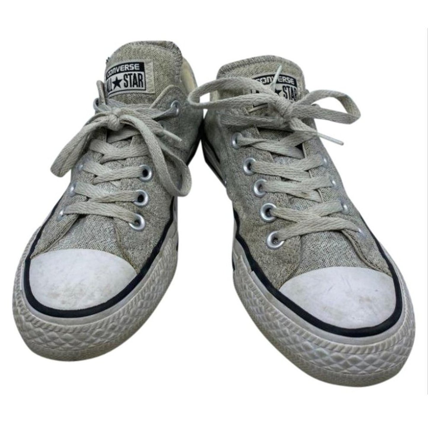 CONVERSE Sneakers White Gray Women's Size 7