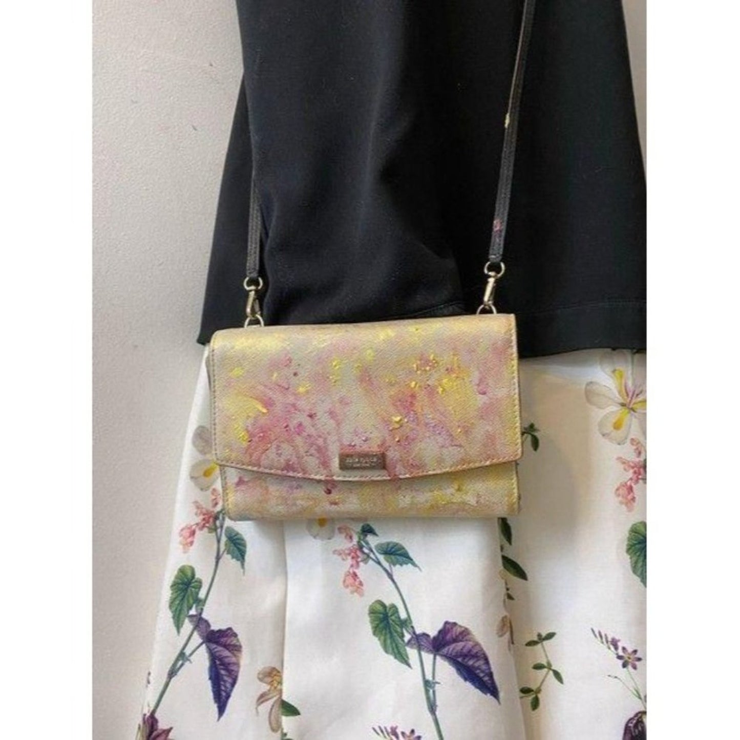 kate spade customized multicolor cross body bag