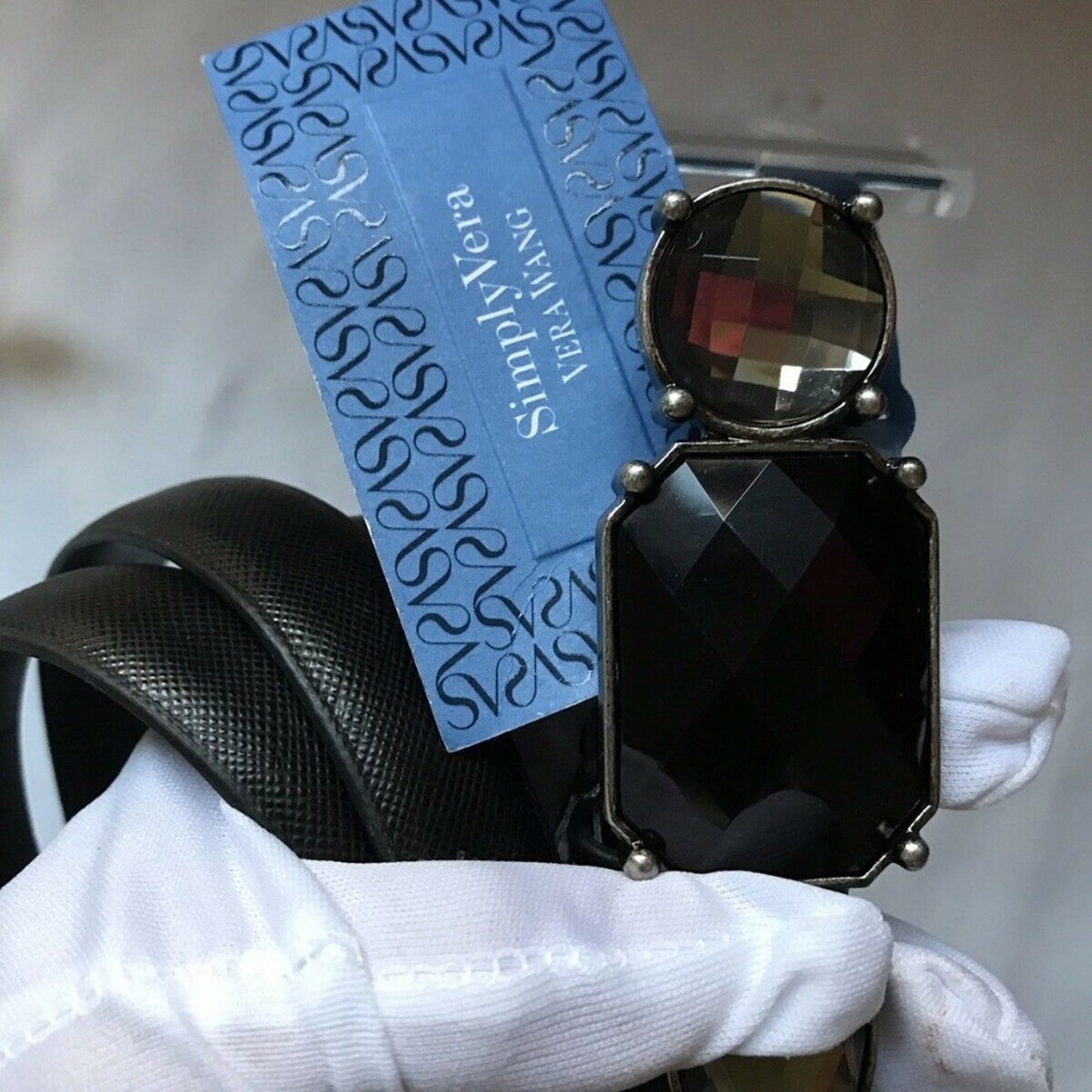 NWT! Vera Wang Belt W Jewel Embellishment Small