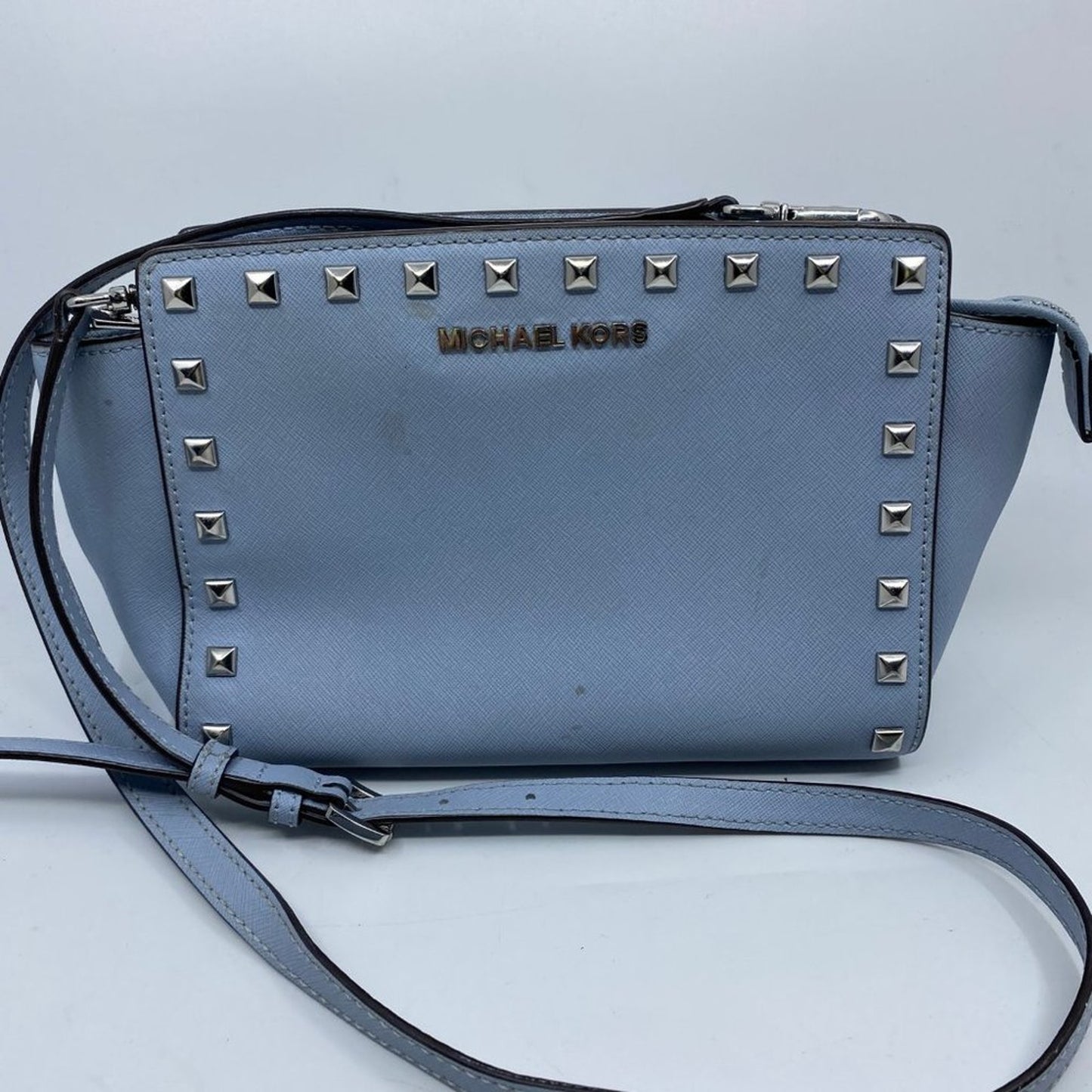 Michael Kors Trapeze Small Leather Cross-body