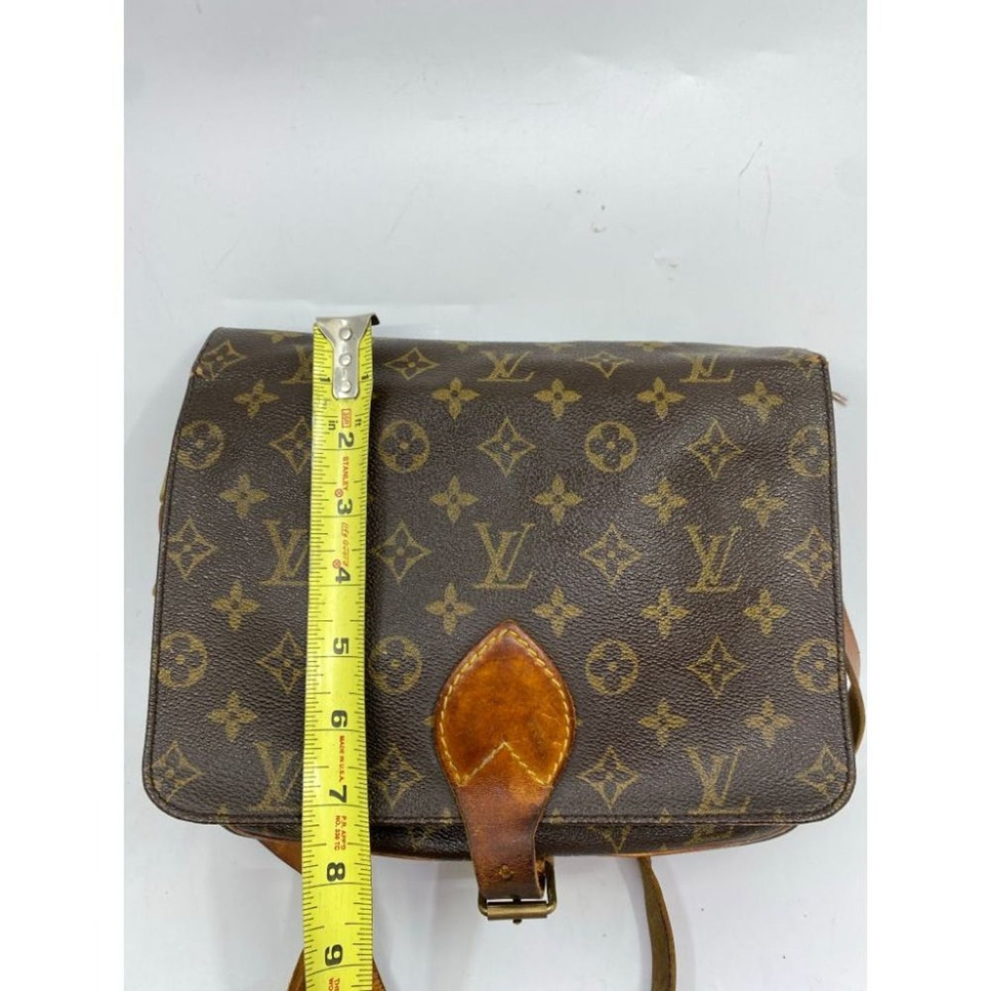 LOUIS VUITTON Brown Vintage Monogram Crossbody Bag