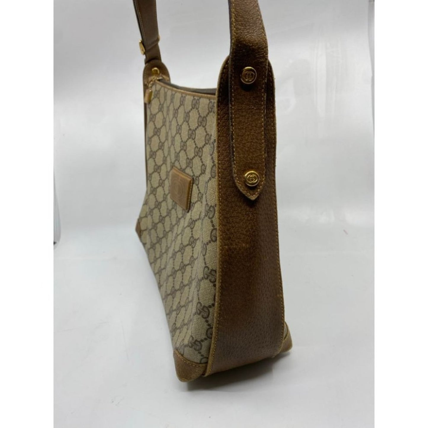 GUCCI Vintage Monogram Crossbody/ Shoulder Bag