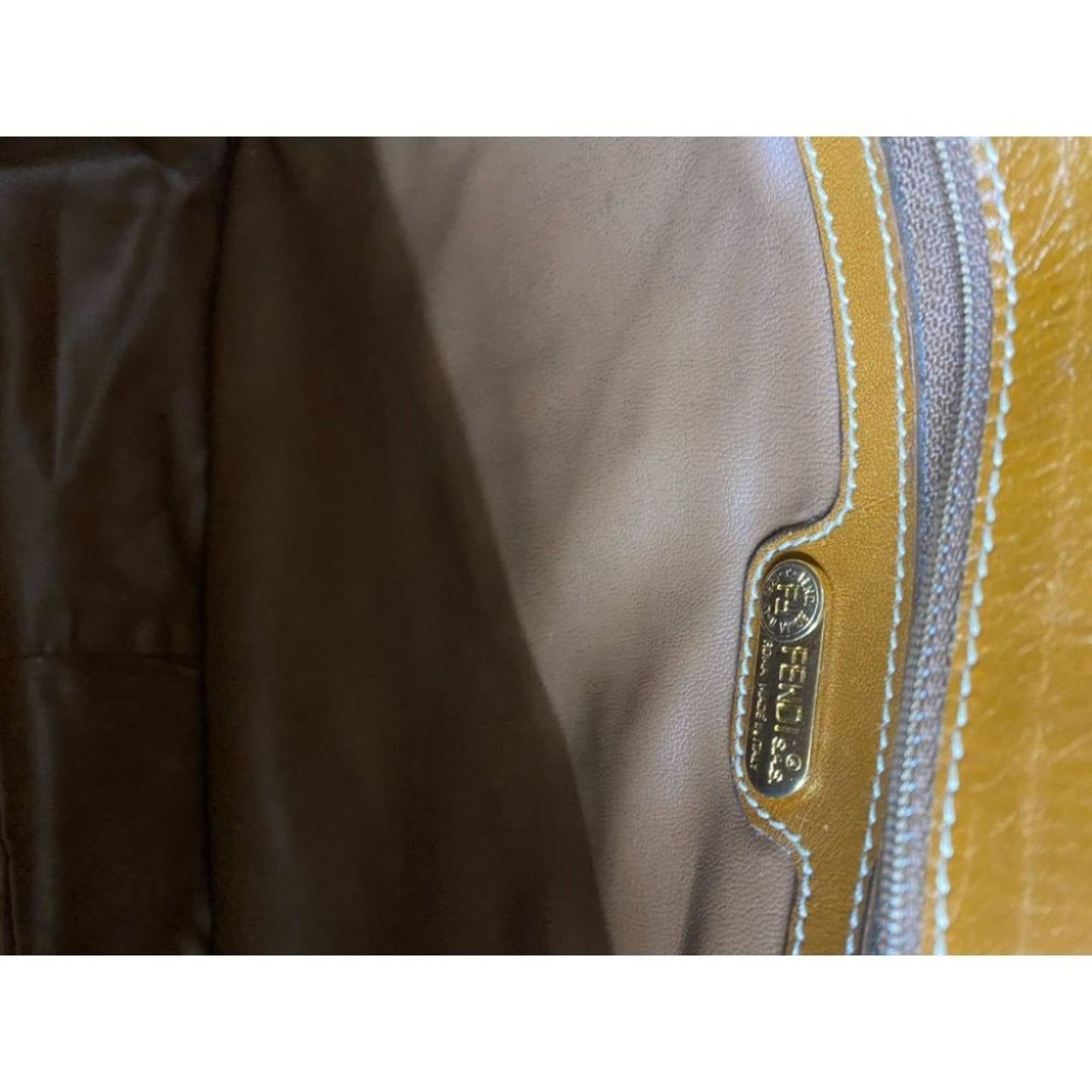 Vintage FENDI Customized with trims and Graffiti