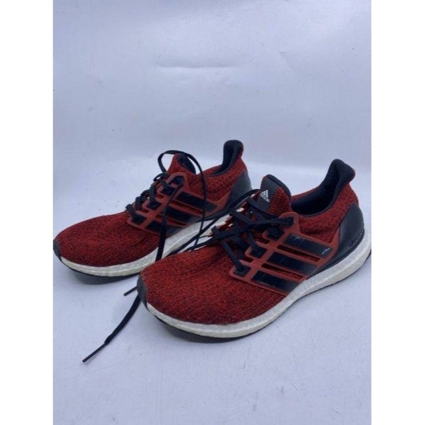 Adidas Red Black Ultra Boost Sneakers Size Us