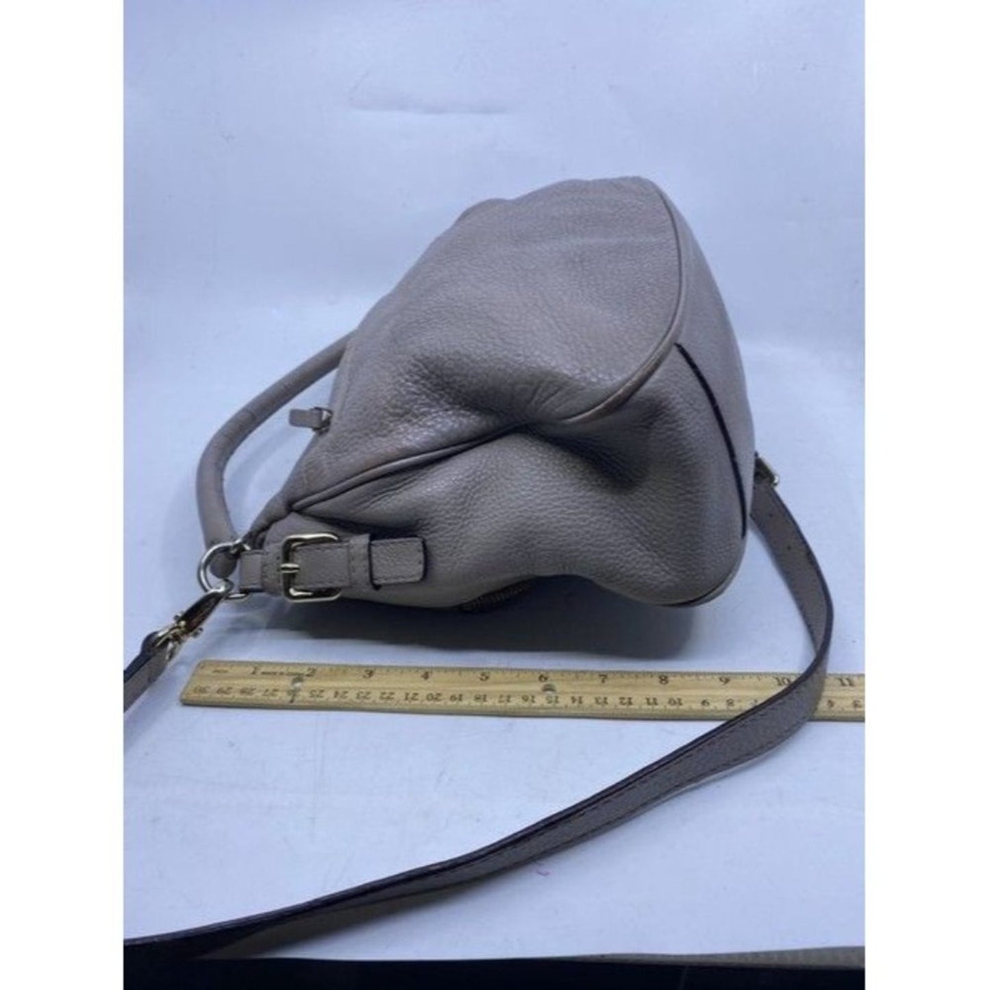 Kate Spade Dual Purpose Beige Leather Cross Body Bag