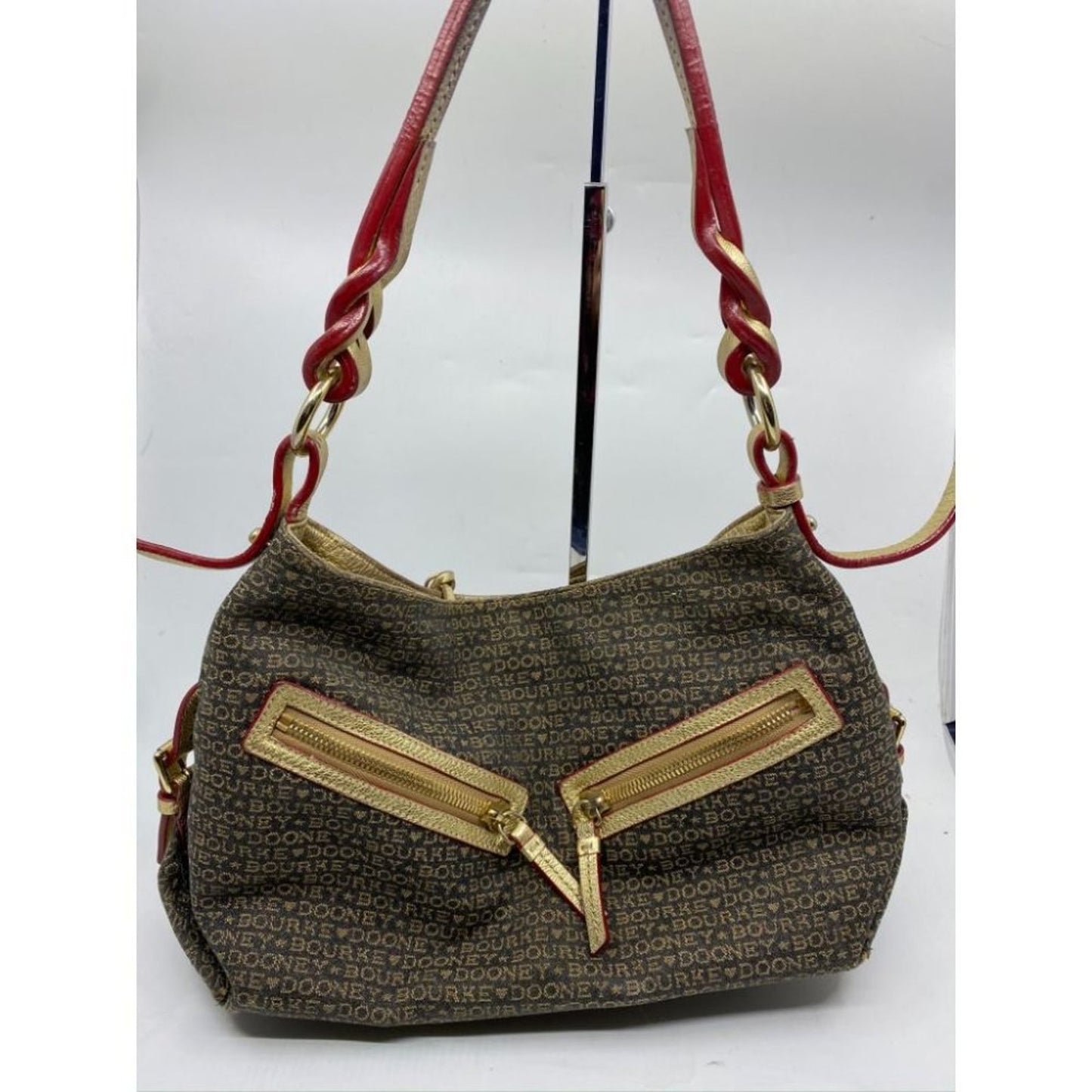 Dooney & Bourke Fabric Shoulder Bag Over Signature