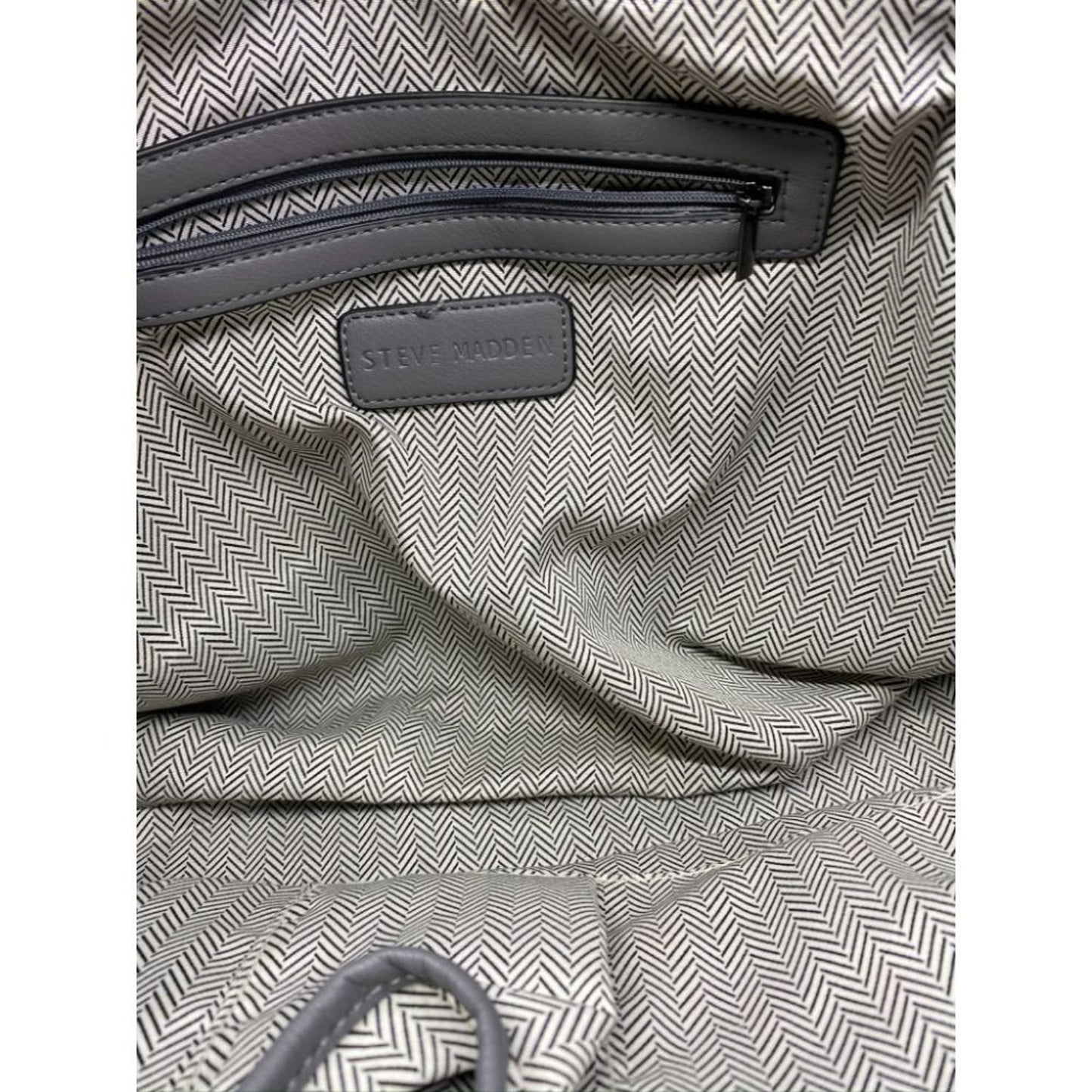 Steve Madden Gray Large Tote Bag