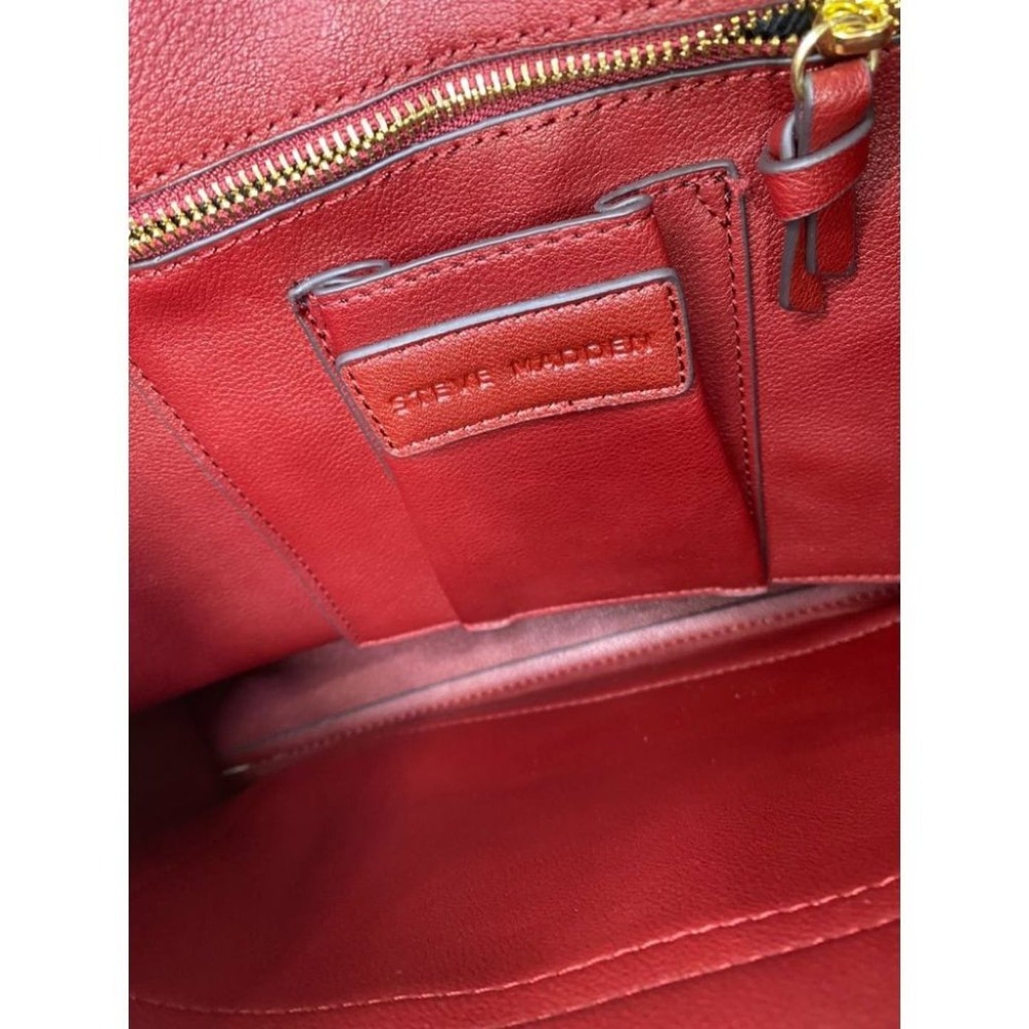 Steve Madden Pink Large Faux Leather Tote Bag
