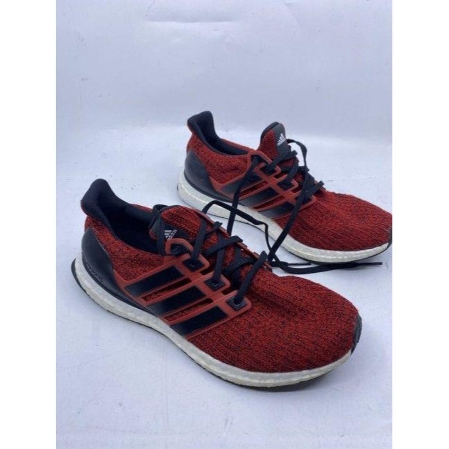 Adidas Red Black Ultra Boost Sneakers Size Us