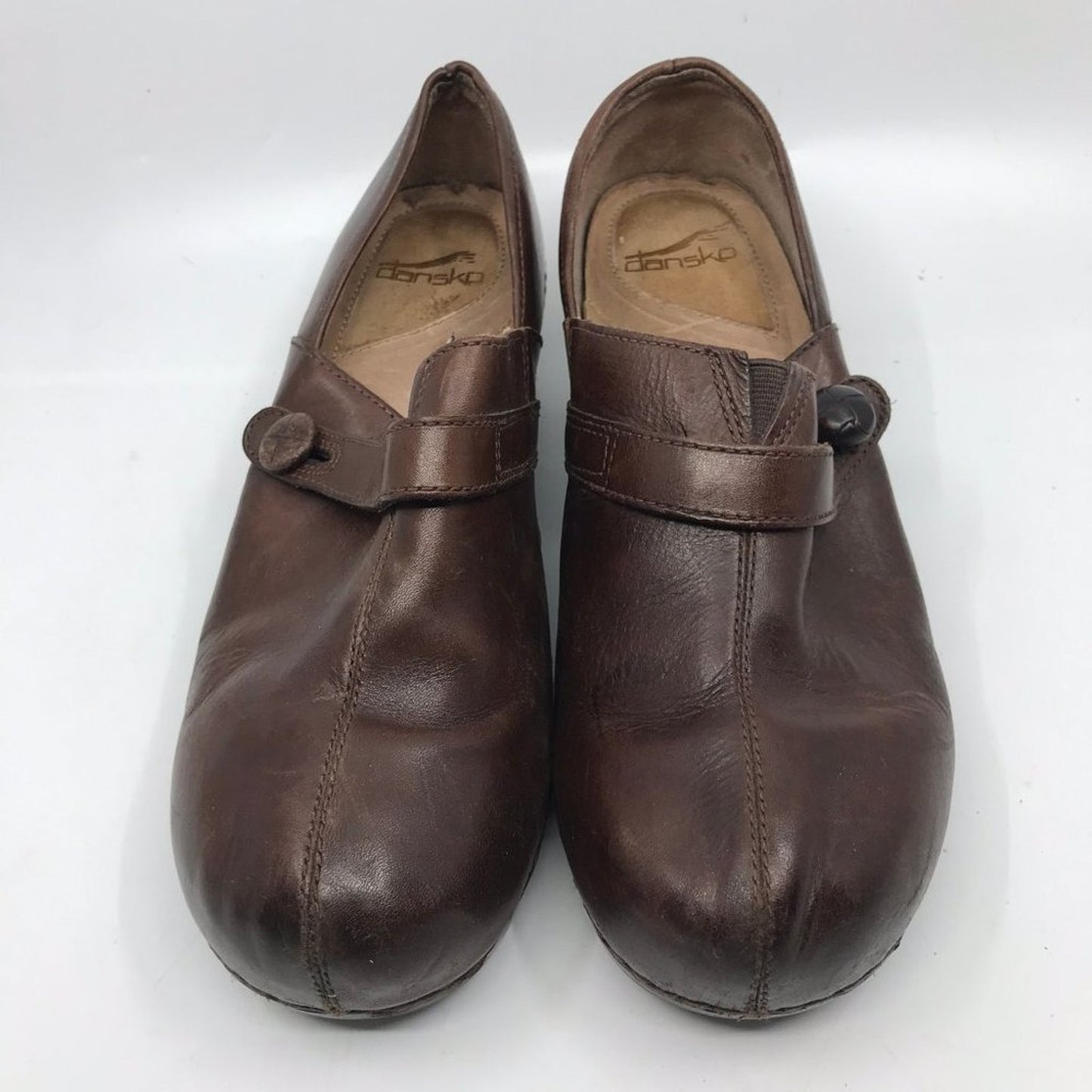 Dansko Dark Brown Unisex Clogs Size: EU 40