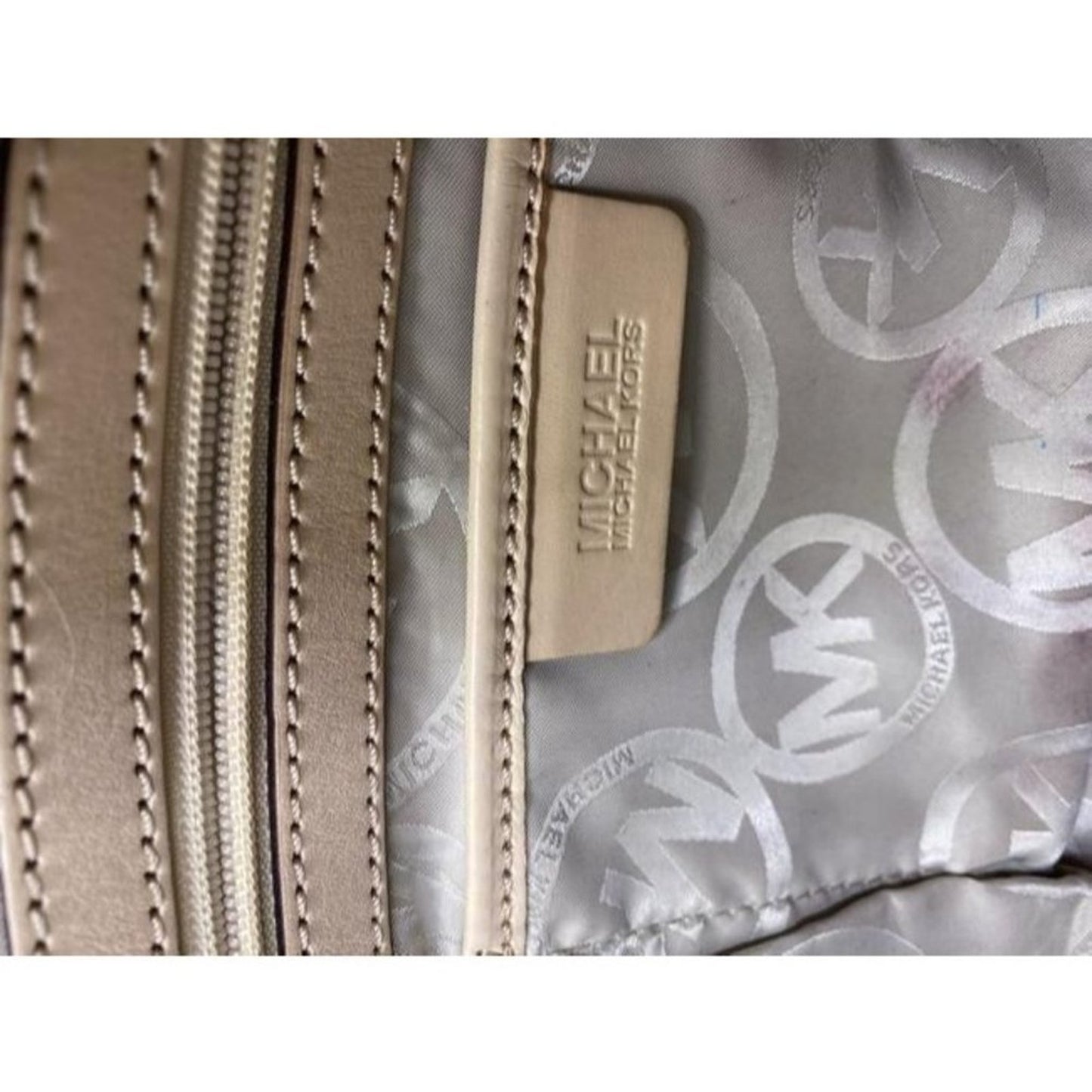 michael kors bag snake print beige black leather t