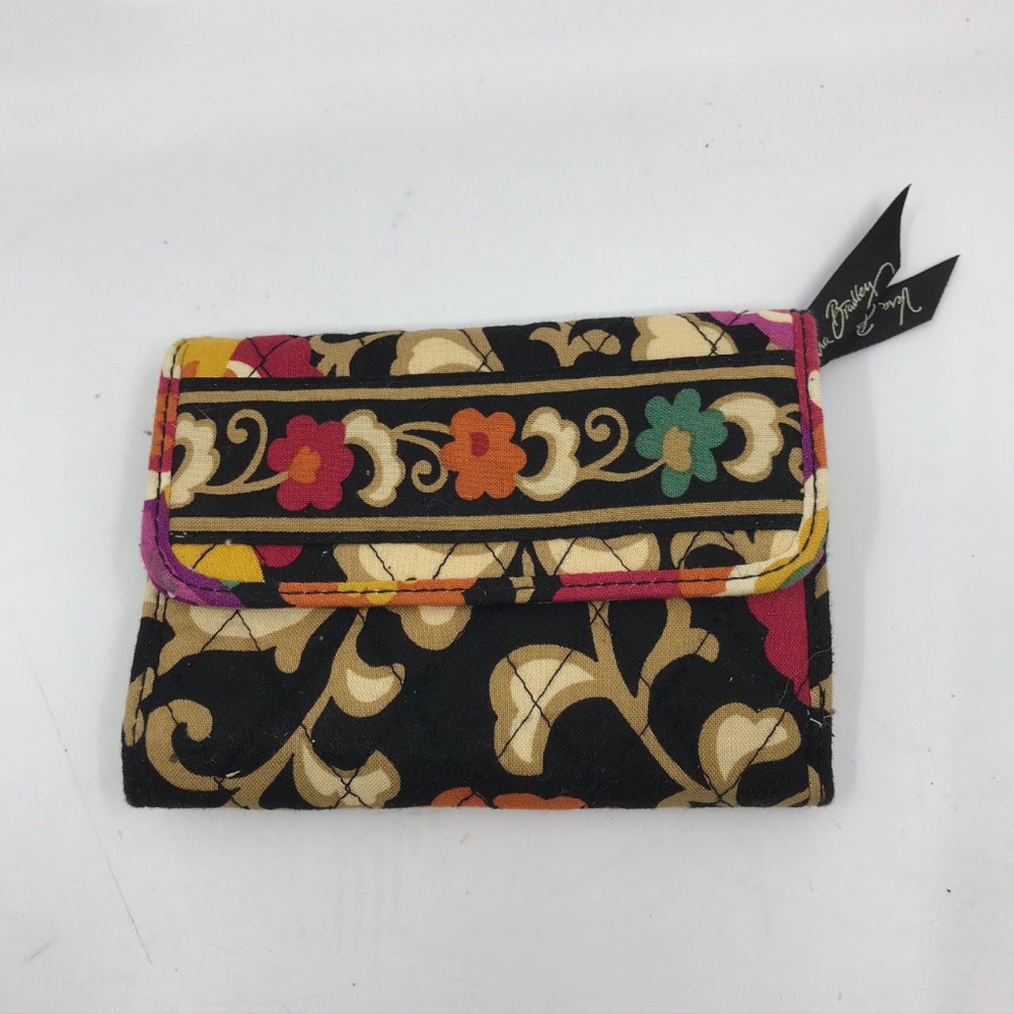 Vera Bradley Multi Color Floral Fabric Wallet