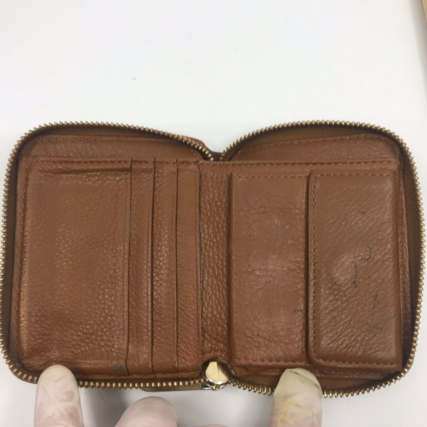 MICHAEL KORS Brown Leather Wallet
