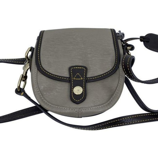 dooney and bourke small gray black cross body bag
