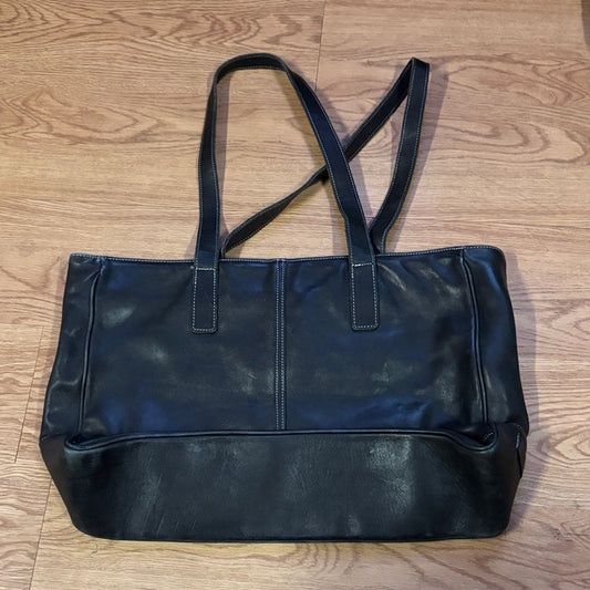 Coach Black Leather Shoulder Bag
