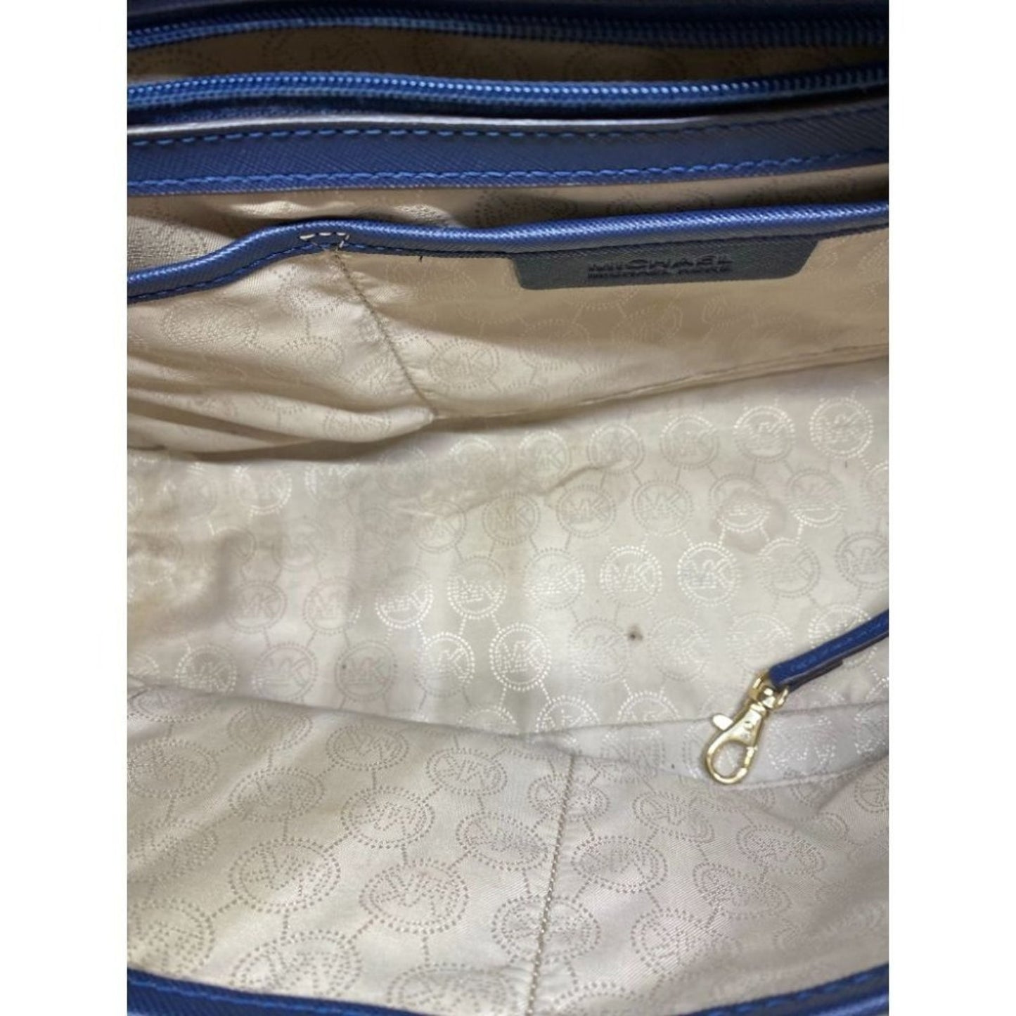 Michael Kors Blue Selma Bag MSRP $390